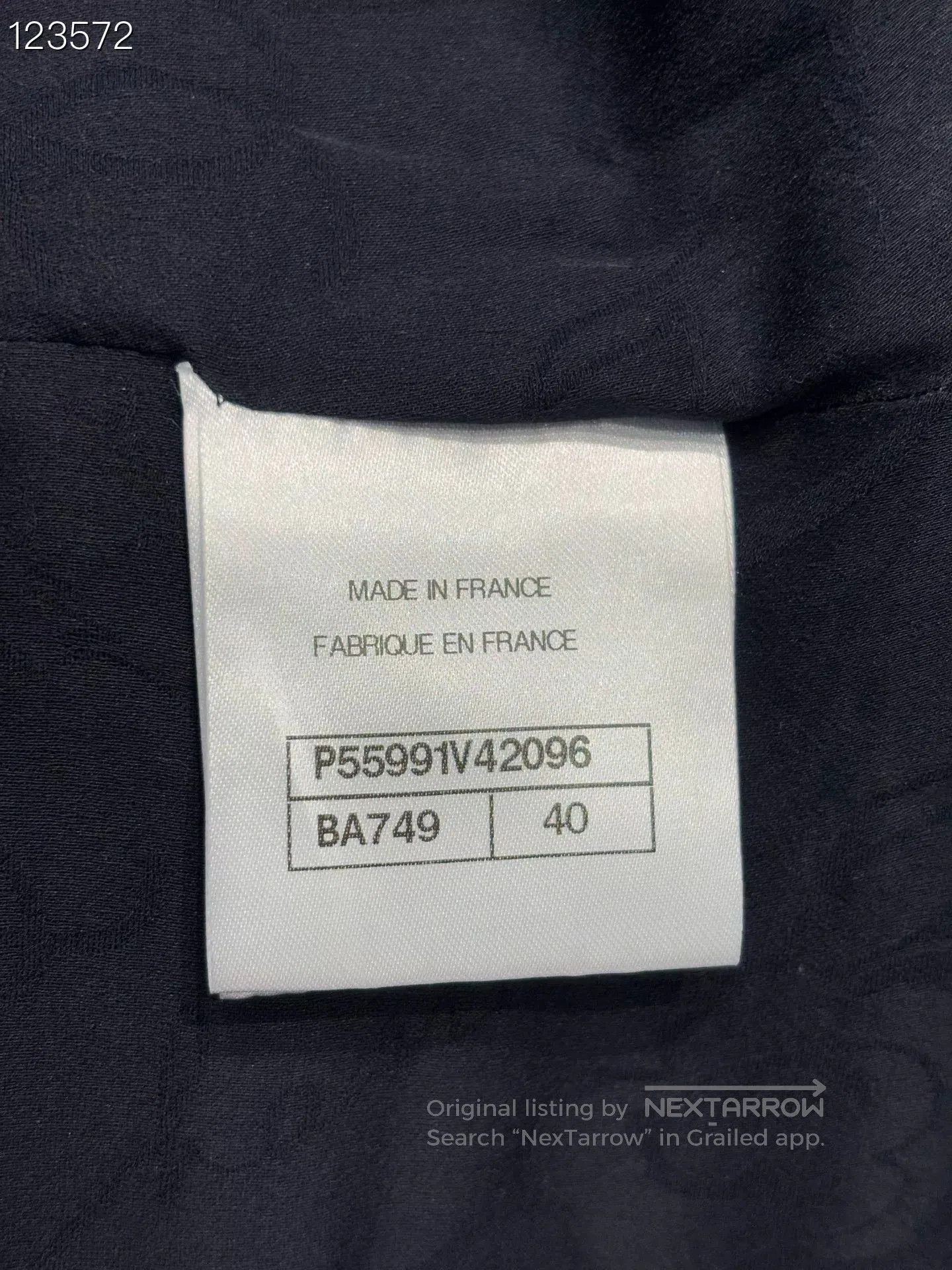 Chanel Chanel Dark Blue Dress Size 40. Size S / US 4 / IT 40 - 6 Thumbnail