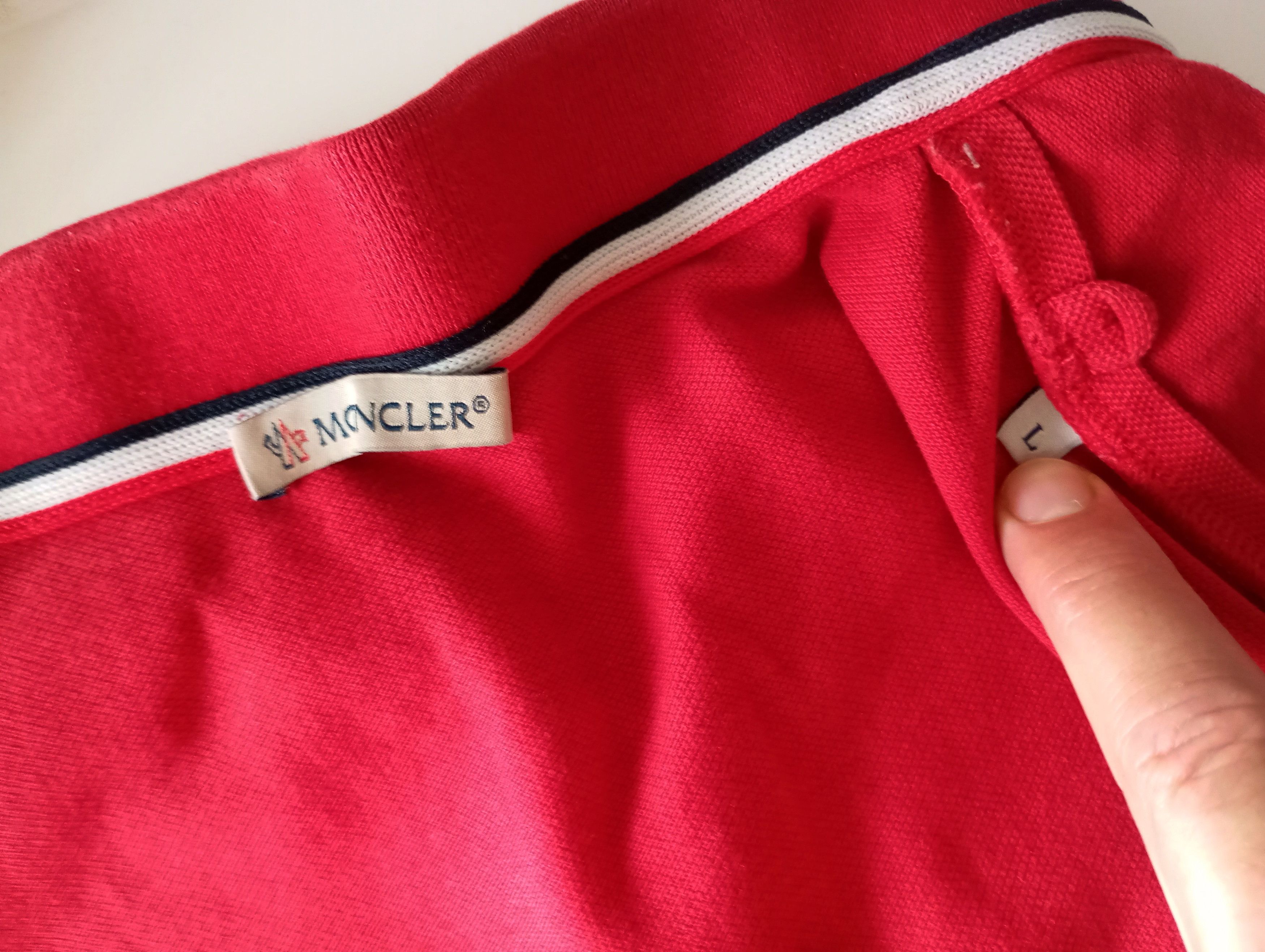 Moncler Moncler Maglia Polo Manica Corta Polo Shirt Size US L / EU 52-54 / 3 - 17 Thumbnail