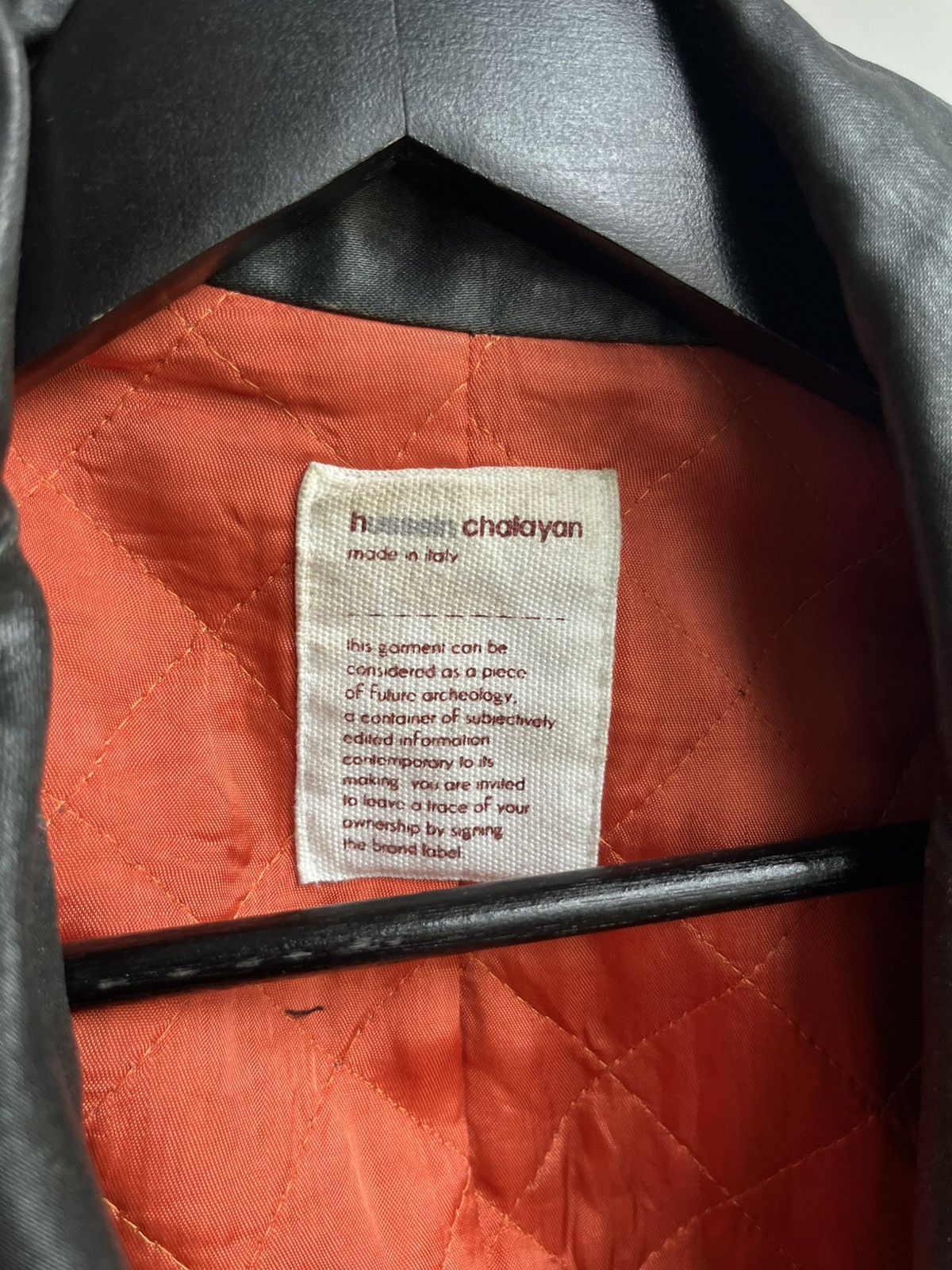 Hussein Chalayan Archive rare Hussein Chalayan early 00s waxed canvas coat: Size US XS / EU 42 / 0 - 2 Thumbnail