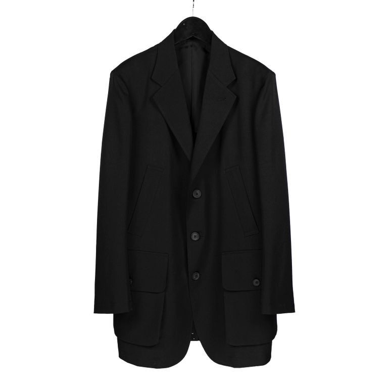 Yohji Yamamoto Pour Homme GABARDINE Box Pocket JKT Backless