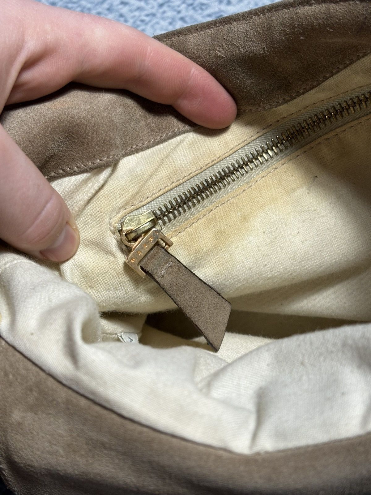 Marni Marni vintage small suede handbag Y2K avangard style Size ONE SIZE - 6 Thumbnail