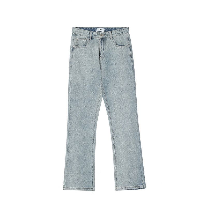 Japanese Brand × Vintage High street hip hop zipper casual flared jeans y2k Size US 32 / EU 48 - 1 Thumbnail