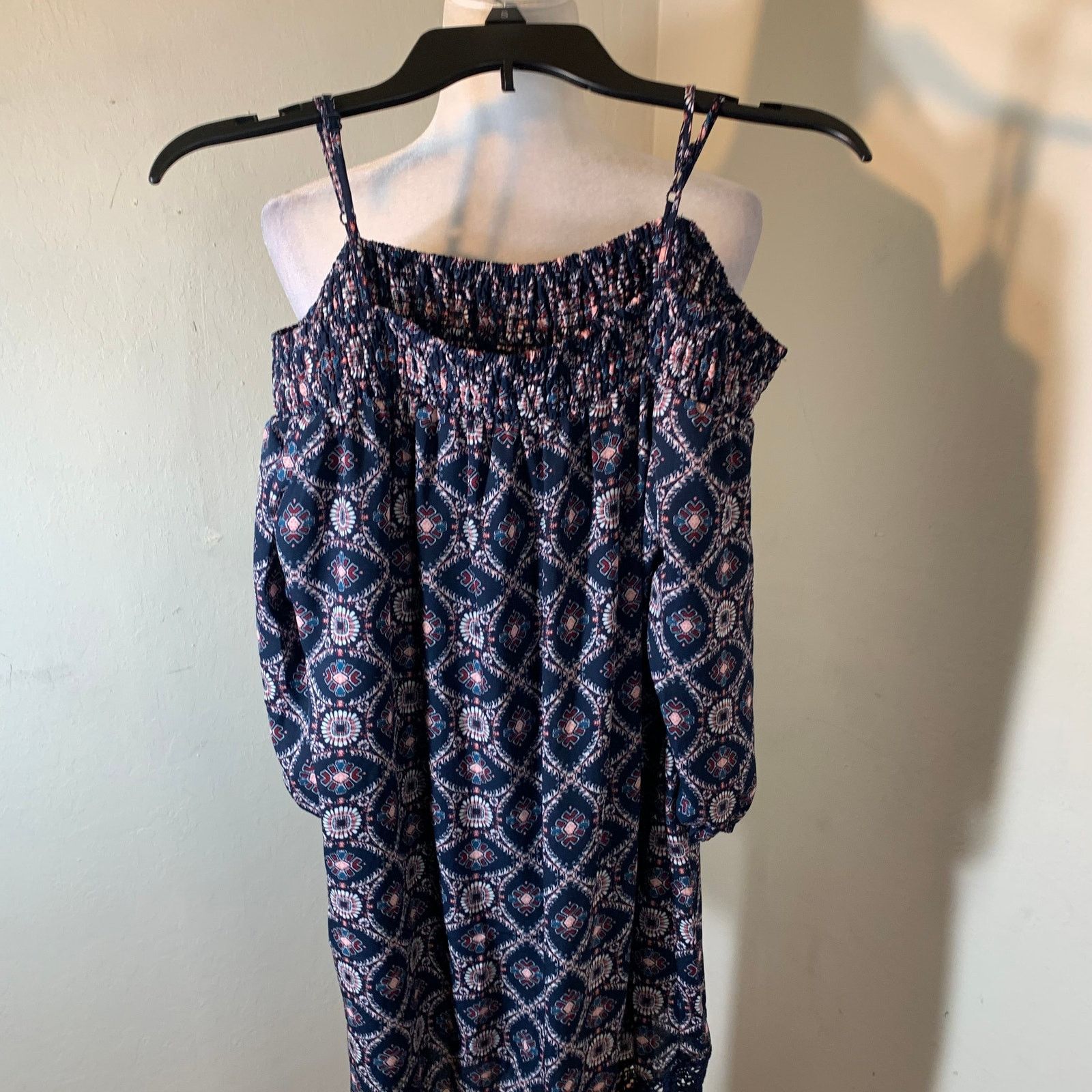 Other Blue Open shoulder dress size L Size L / US 10 / IT 46 - 2 Thumbnail