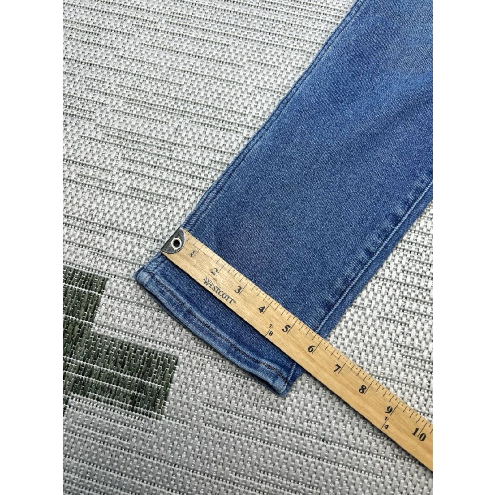 Madewell Madewell Curvy Stovepipe Jeans Women 26 Blue denim Cotton Stretch Straight 25x27 Jeans Size 26" / US 2 / IT 38 - 6 Thumbnail