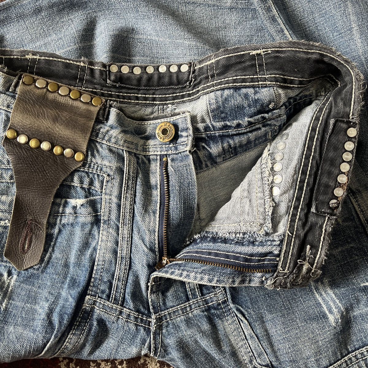 Beauty Beast × Japanese Brand Beauty Beast Japan Seditionaries Blue Jeans Size US 30 / EU 46 - 14 Thumbnail