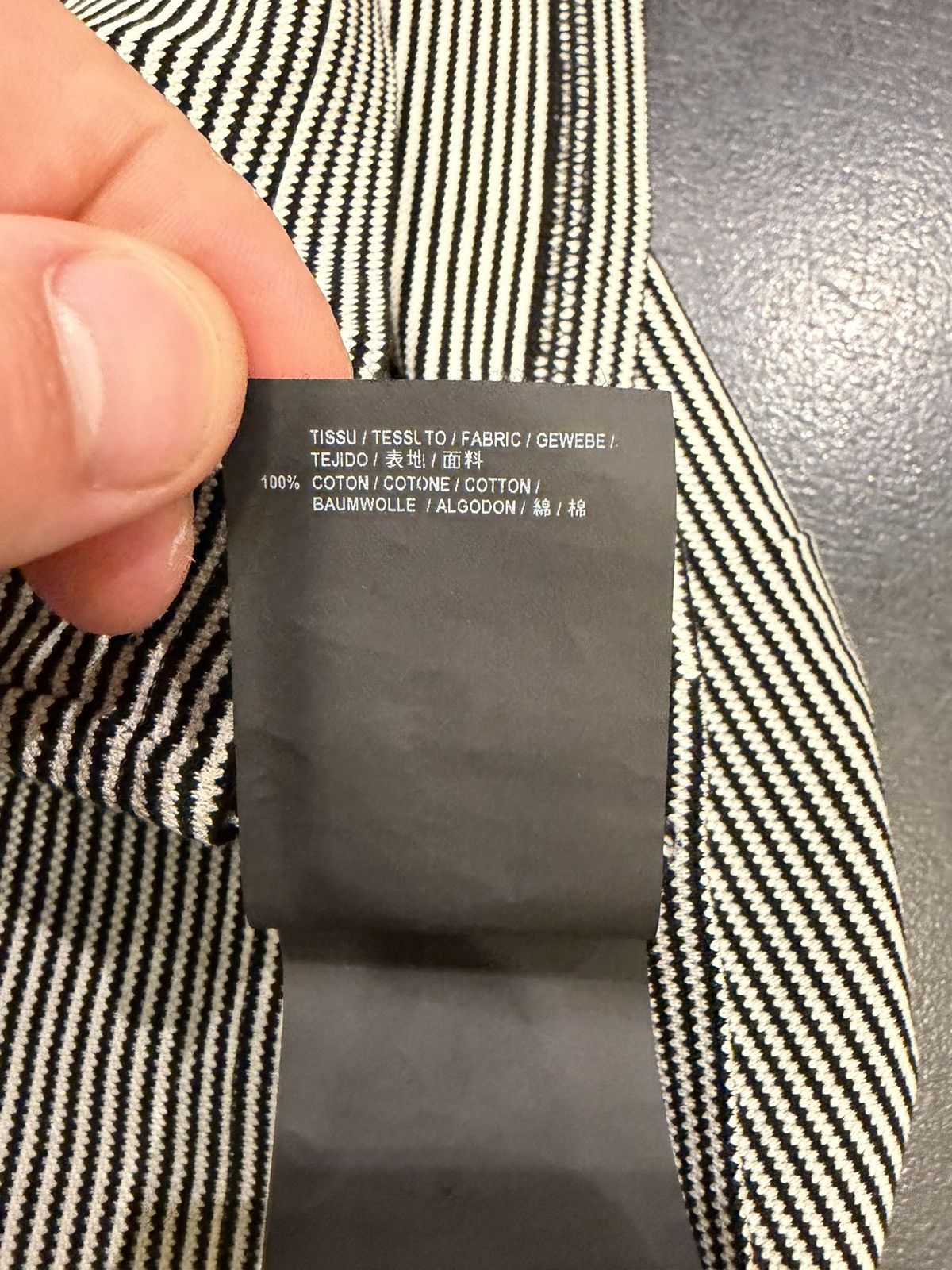 Yves Saint Laurent Saint Laurent Striped SS Shirt Size US S / EU 44-46 / 1 - 5 Thumbnail