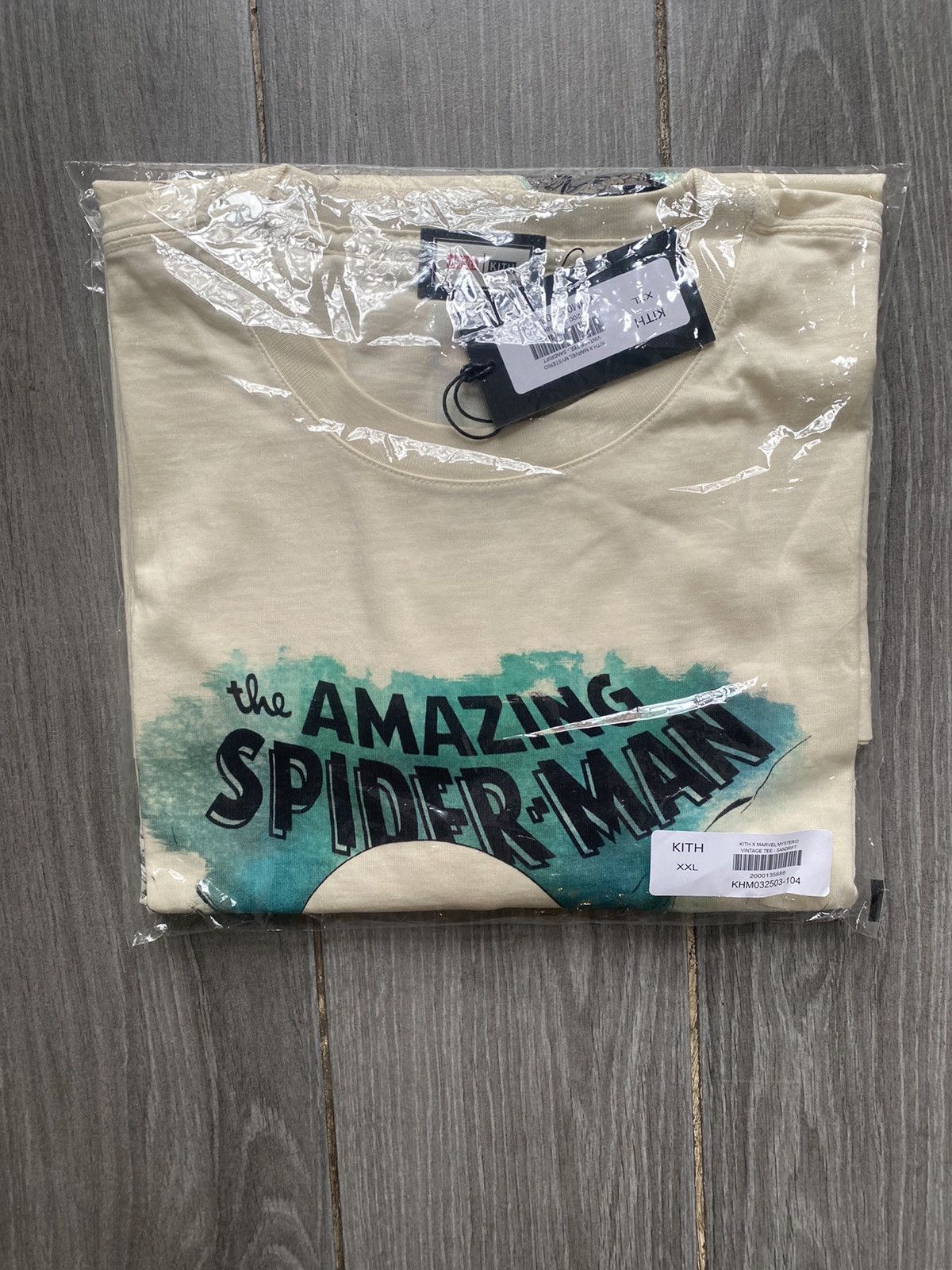 Kith Kith Marvel Mysterio Spiderman Vintage Tee XXL | Grailed