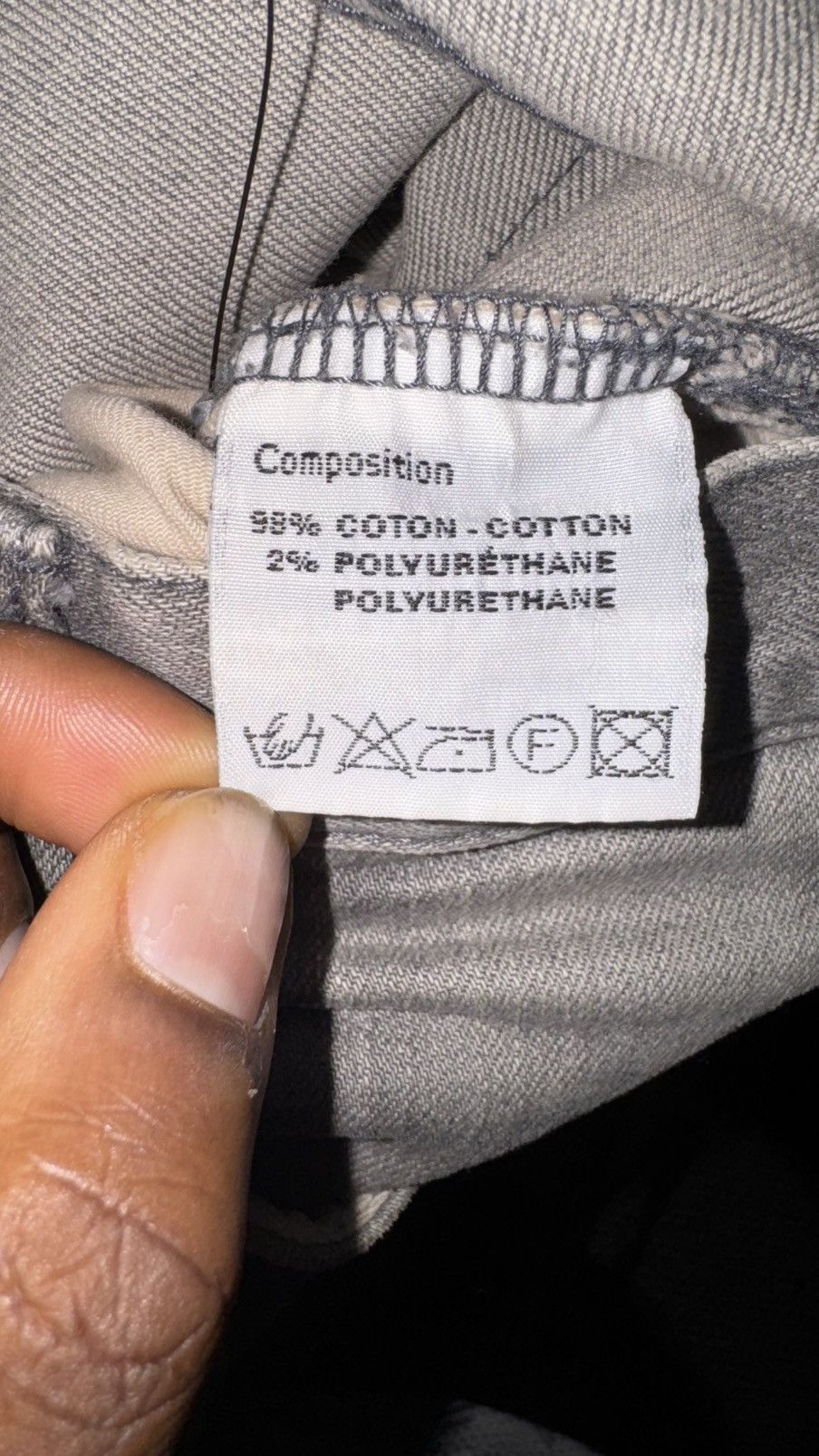 Dior Dior Denim Grey Size US 30 / EU 46 - 4 Thumbnail