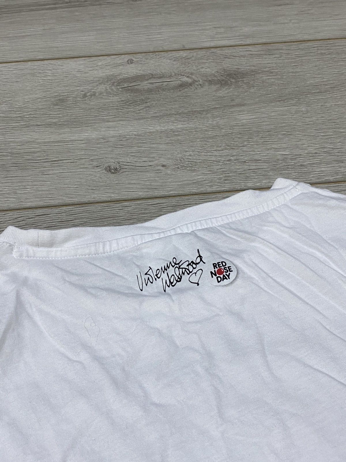 Vivienne Westwood Vivienne Westwood Shakespeare comic relief red nose t-shirt Size US XXL / EU 58 / 5 - 5 Thumbnail