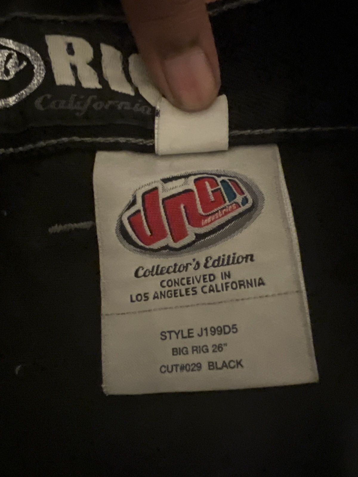 JNCO Black Rig Jncos Size US 44 / EU 60 - 5 Thumbnail