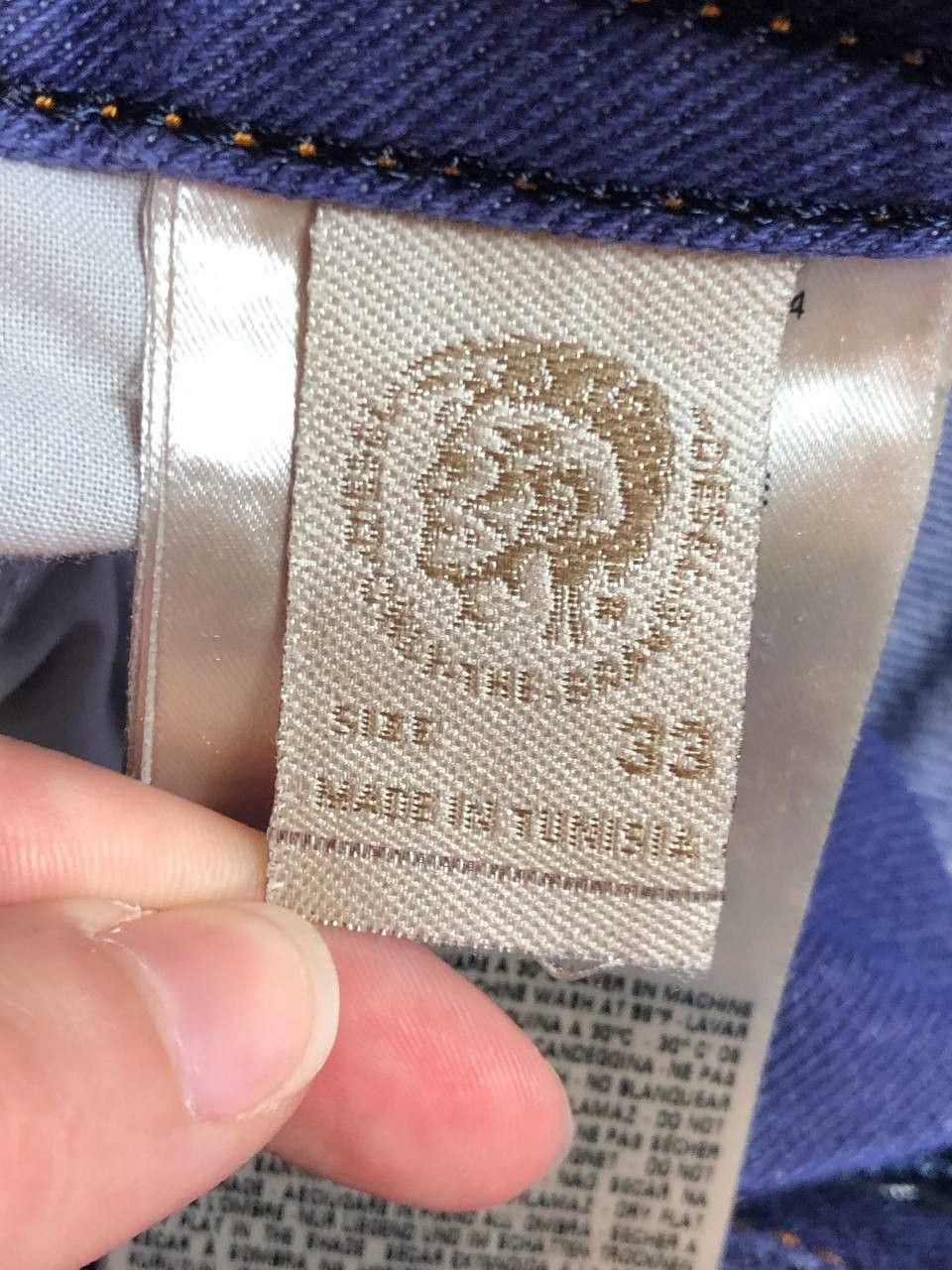 Diesel Diesel Thavar Denim Jeans Size US 33 - 2 Thumbnail