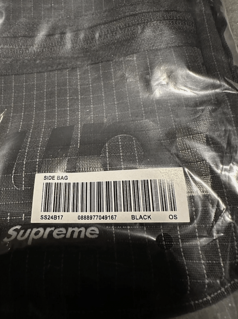 Supreme NWT Supreme 3M Shoulder Side Bag SS24 - Black Size ONE SIZE - 6 Thumbnail