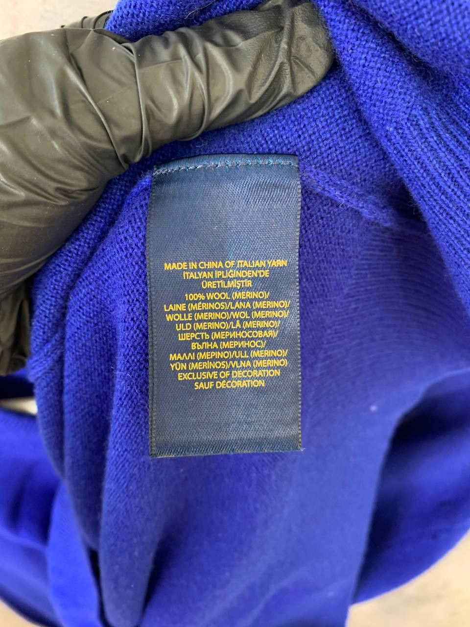 Polo Ralph Lauren × Ralph Lauren Polo Ralph Lauren V-Neck Wool Sweater Jumper Pullover Size US XL / EU 56 / 4 - 13 Thumbnail