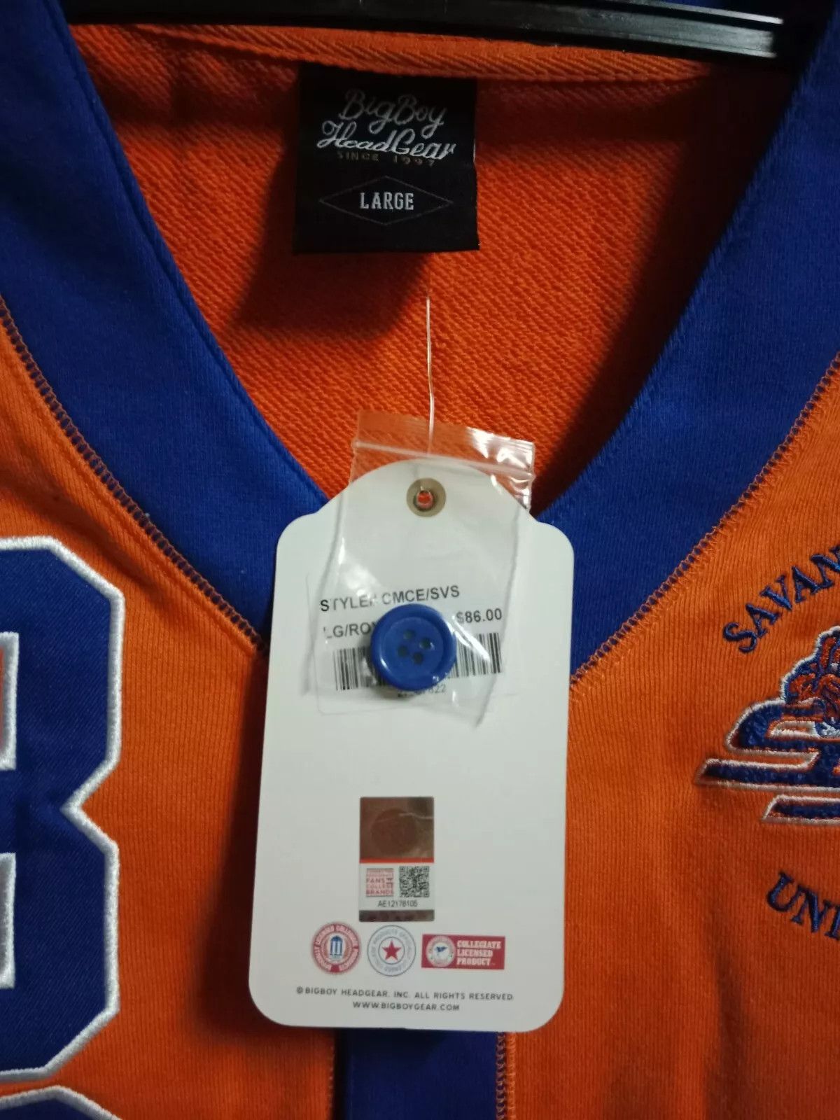 NCAA Big Boy Headgear Savannah State University Cardigans NCAA Size US L / EU 52-54 / 3 - 4 Thumbnail