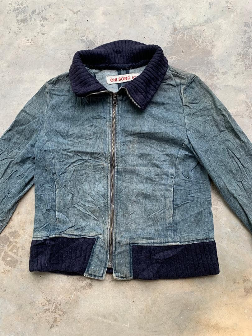 Japanese Brand Vintage ''Chi Sono'' Denim Jacket Size S / US 4 / IT 40 - 3 Thumbnail