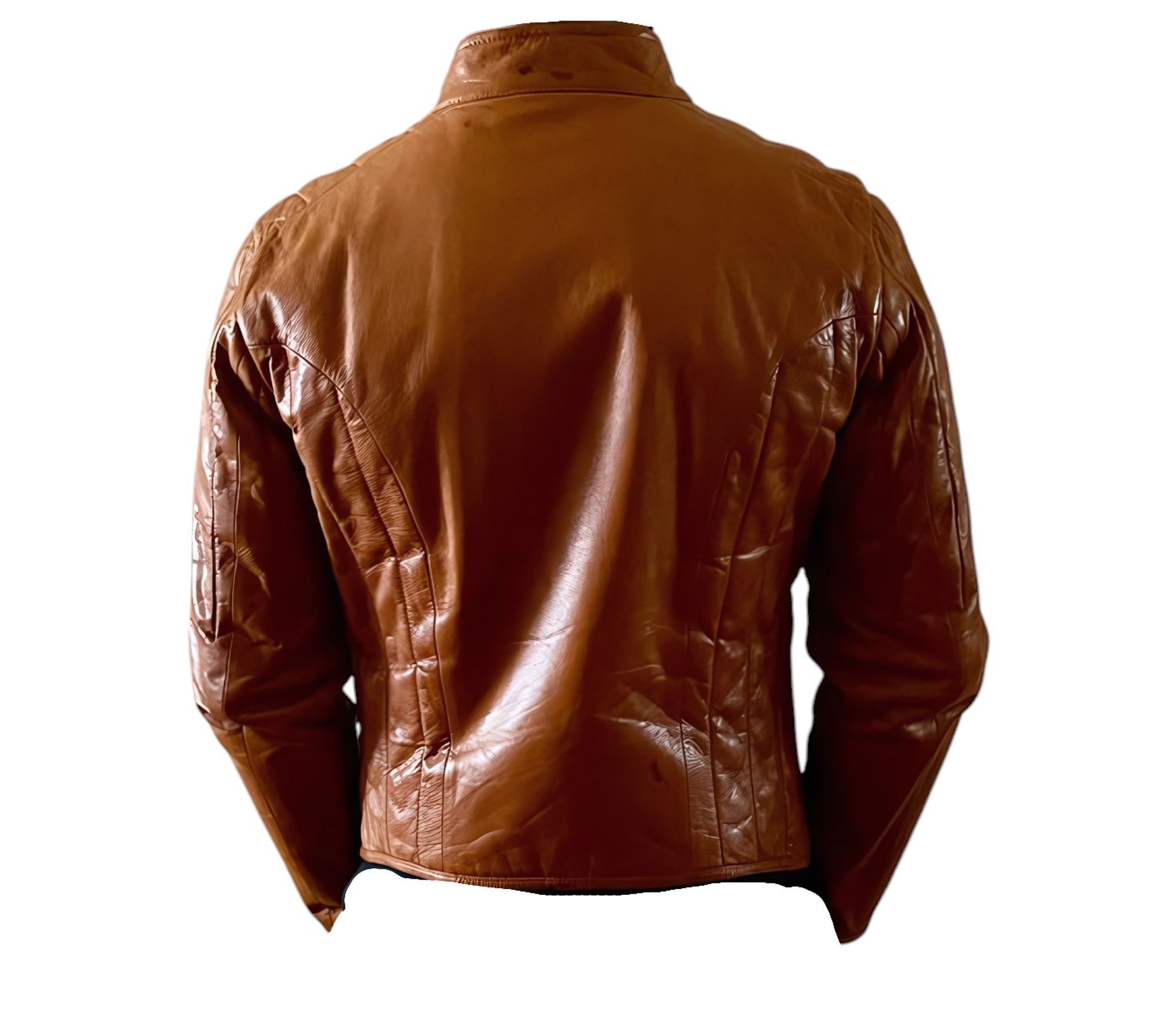 Saint Laurent Paris F/W 2002 RUNWAY LEATHER BIKER ASYMMETRIC CLOSURE BY TOM FORD Size US S / EU 44-46 / 1 - 3 Thumbnail