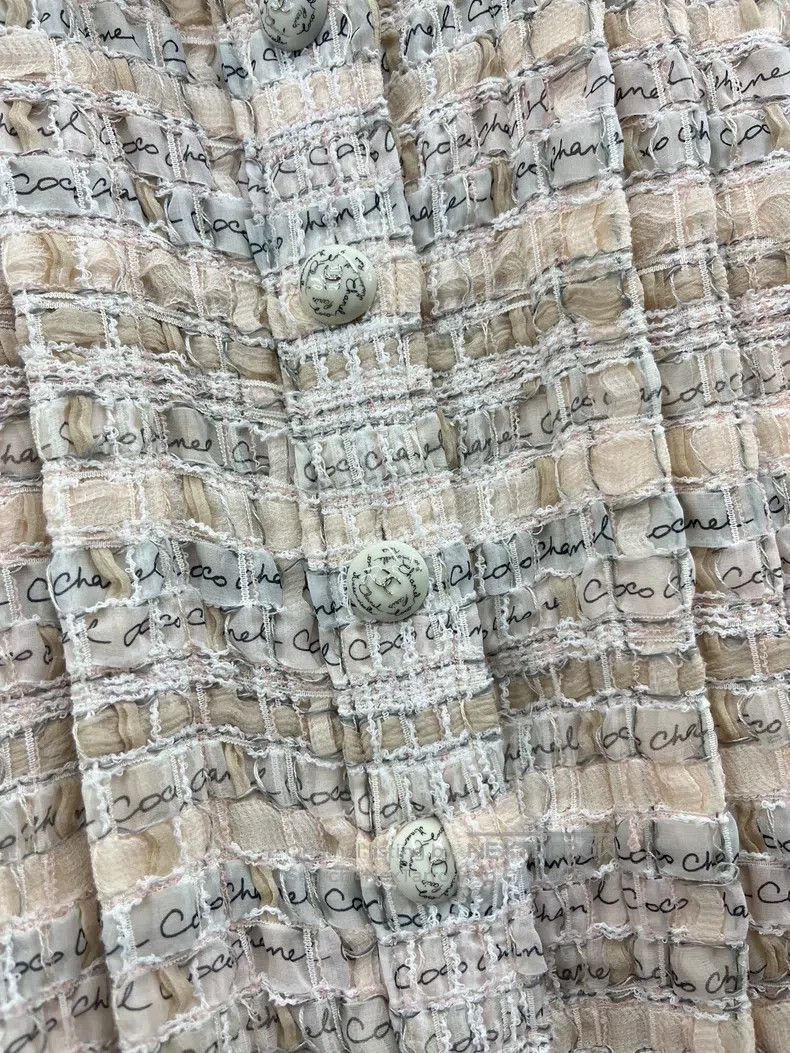 Chanel Chanel 22 Early Spring Light Pink Woven Vest Size XS / US 0-2 / IT 36-38 - 2 Thumbnail