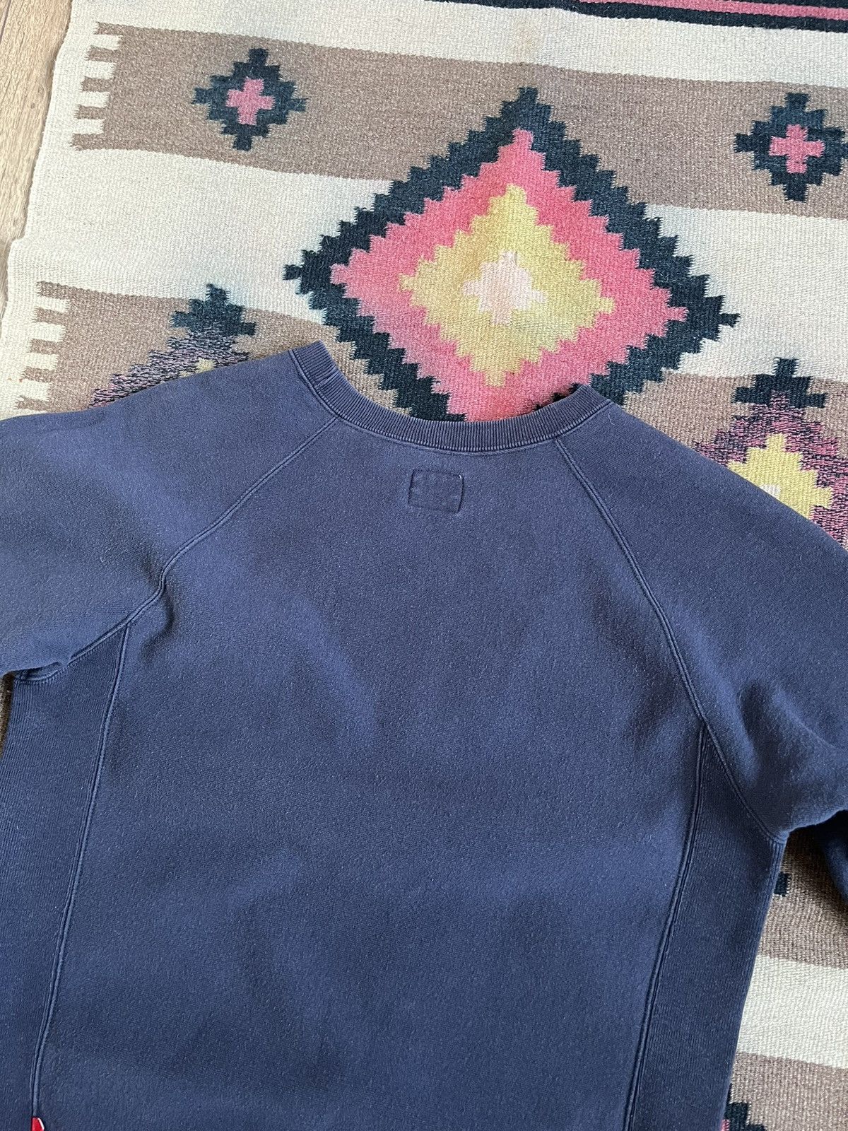 Wtaps WTAPS Japan Navy Blue Logo Design Cotton Sweatshirt Crewneck Size US S / EU 44-46 / 1 - 14 Thumbnail