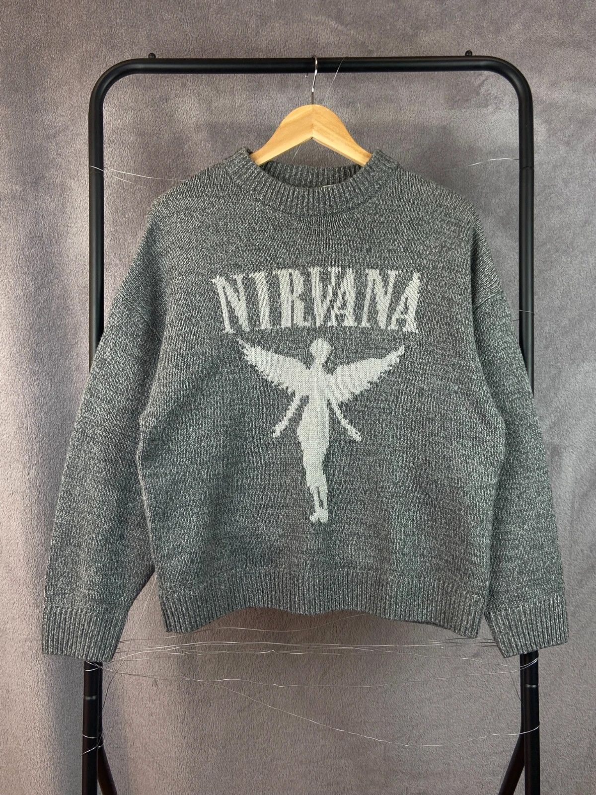 Carhartt Sweater Nirvana Vintage Y2K Streetwear High End Grunge Knit Size US S / EU 44-46 / 1 - 1 Thumbnail