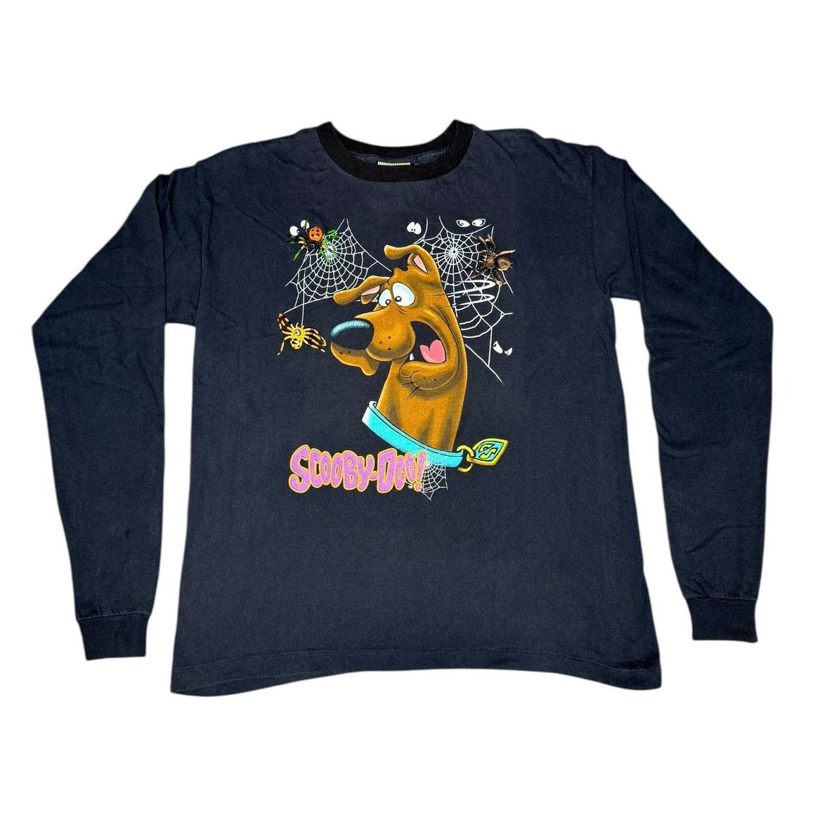 Cartoon Network × Vintage Vintage 90s Cartoon Network Scooby-Doo Long Sleeve Shirt Size US S / EU 44-46 / 1 - 1 Thumbnail