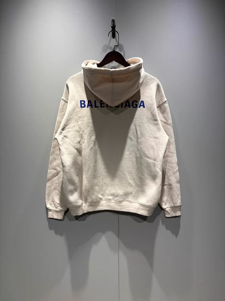 Balenciaga Balenciaga Front and Back Letter Printed Hoodie Size US XXS / EU 40 - 2 Thumbnail