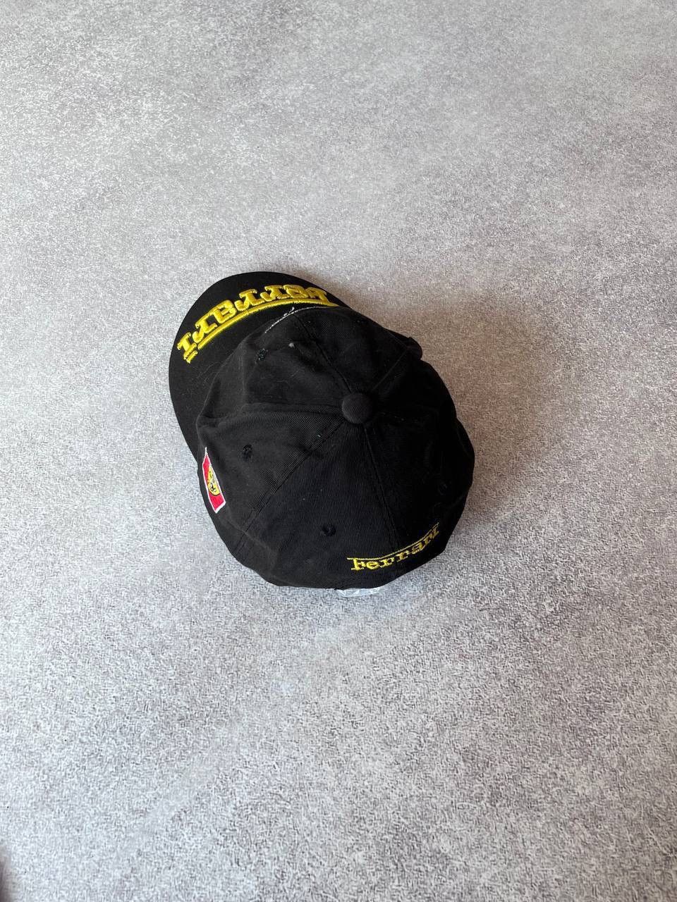 Ferrari × Vintage Vintage Ferarri Embroidery F-1 Racing Cap OS Size ONE SIZE - 5 Thumbnail
