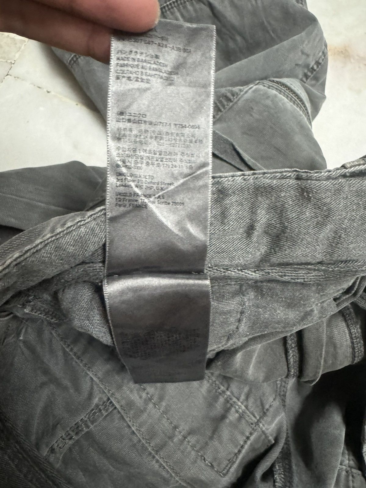 Uniqlo 💥VINTAGE 90s UNIQLO FAFED ZIPPER WORKWEAR THRASHED CARGO Size US 38 / EU 54 - 15 Thumbnail