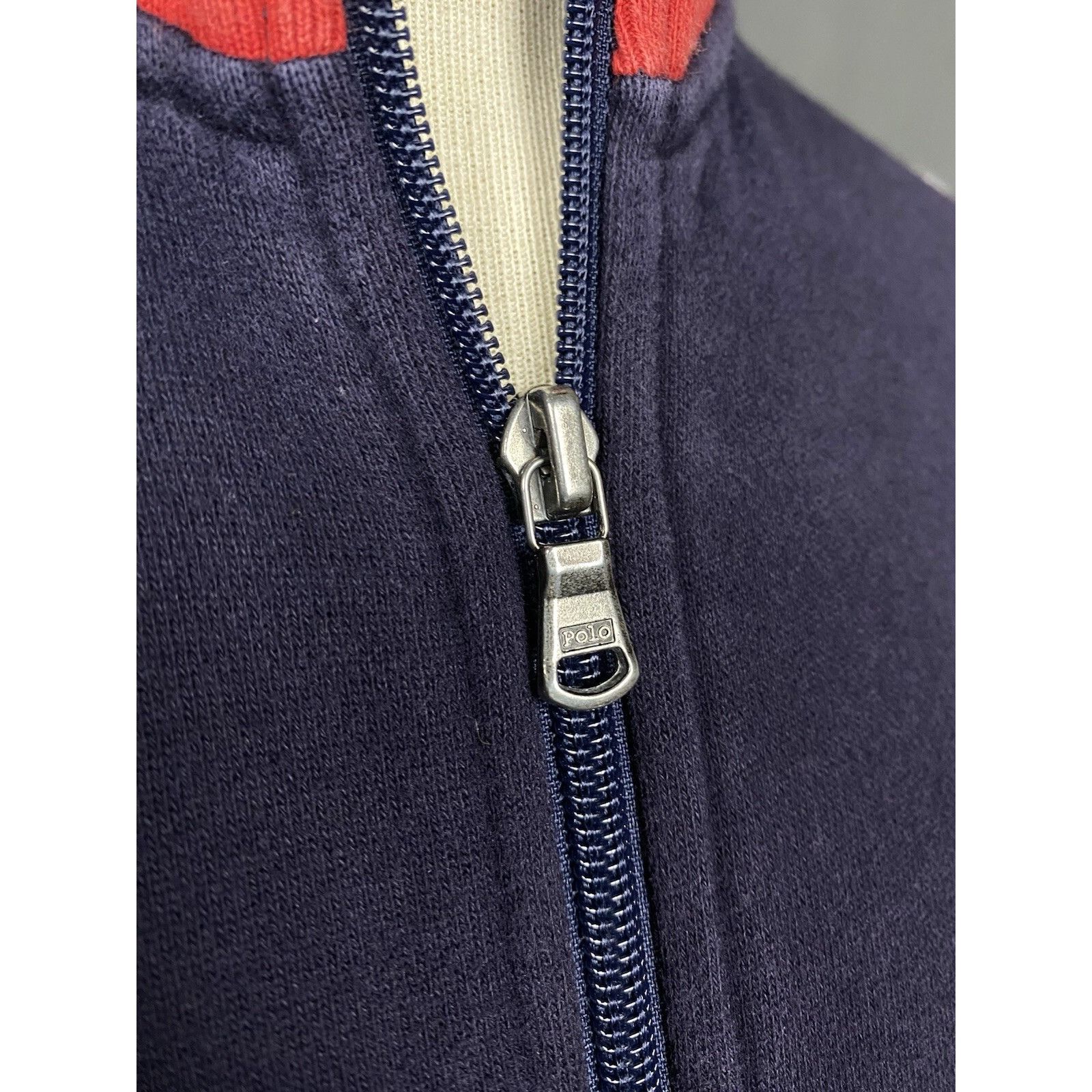 Polo Ralph Lauren Polo Ralph Lauren USA Team Men's Blue Full Zip High Neck Swe Size US M / EU 48-50 / 2 - 9 Thumbnail