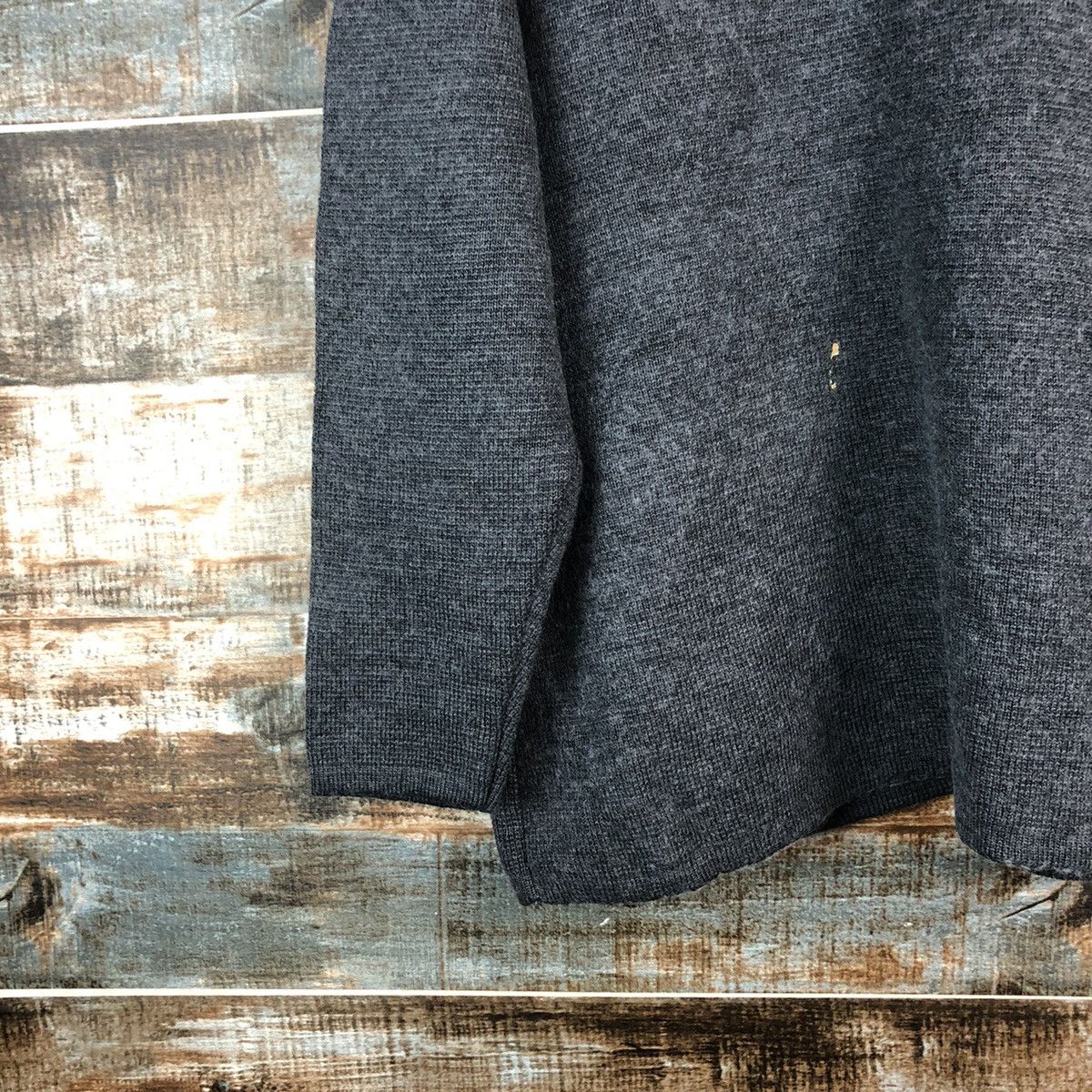 Homespun Knitwear × Japanese Brand Japanese Brand Grey Cardigan Knitwear #A2375 Size US M / EU 48-50 / 2 - 15 Thumbnail