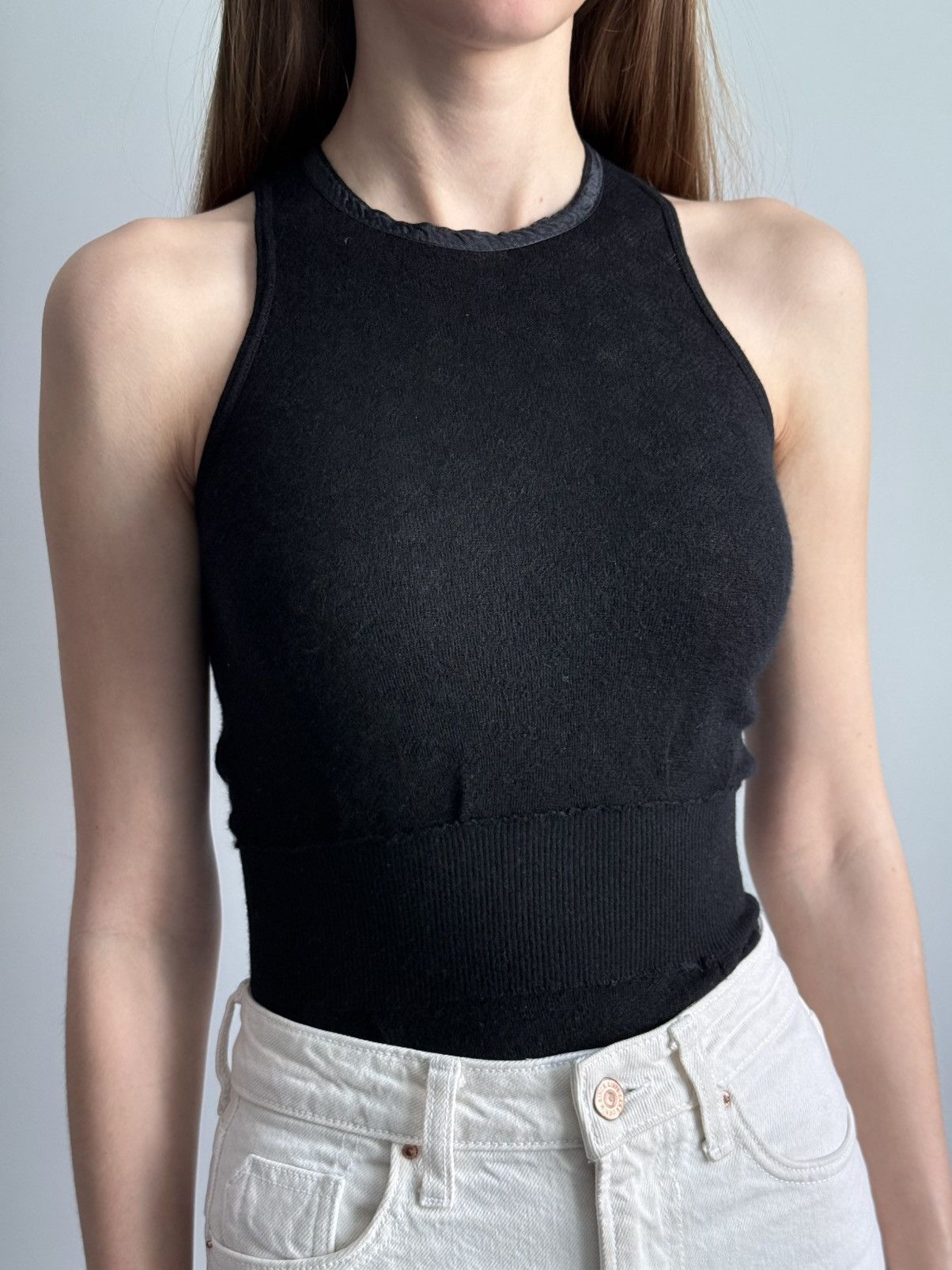 Louis Vuitton Louis Vuitton Cashmere Knit Halter Tank Top Size XS Blouse Size XS / US 0-2 / IT 36-38 - 5 Thumbnail