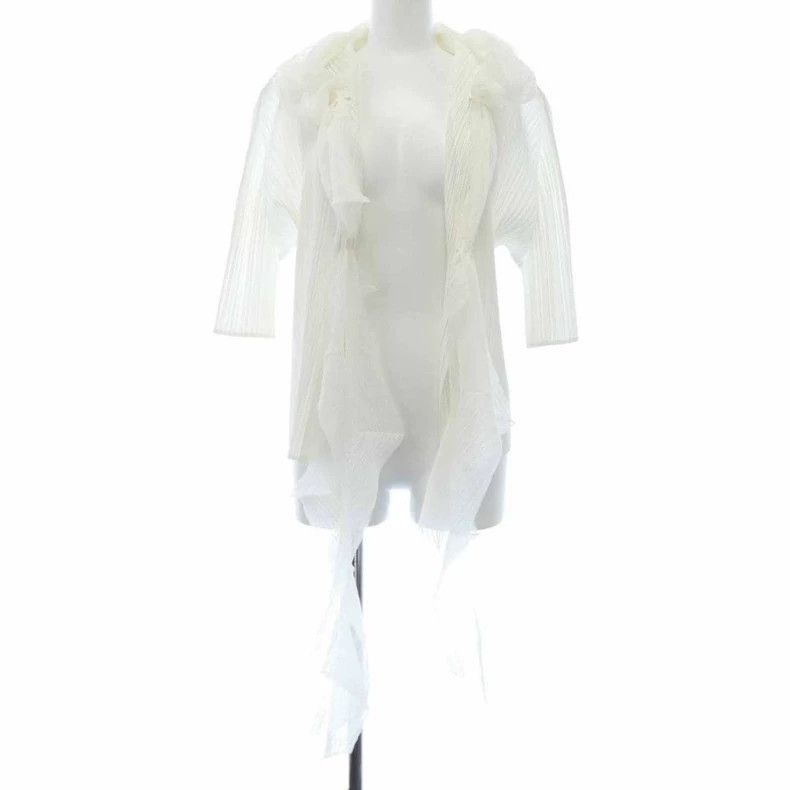 Issey Miyake Issey Miyake Ribbon pleated top Size L / US 10 / IT 46 - 1 Thumbnail