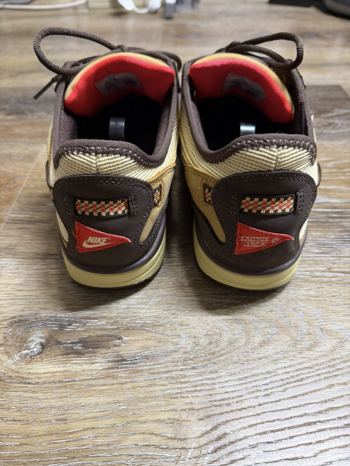 Nike × Travis Scott Travis Scott Nike Air Max 1 Baroque Brown Size US 11 / EU 44 - 4 Thumbnail