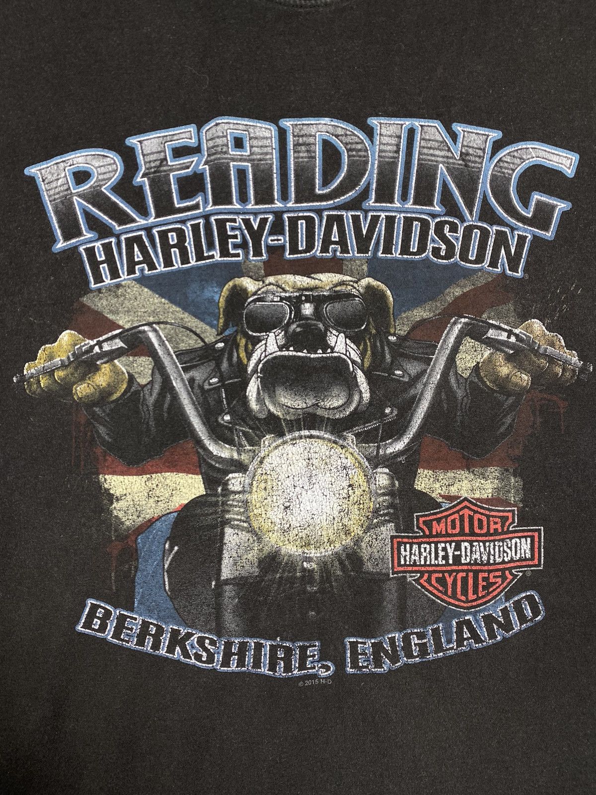 Harley Davidson × Vintage Vintage Harley Davidson 2010 Biker Tee T Shirt Size US XXL / EU 58 / 5 - 6 Thumbnail