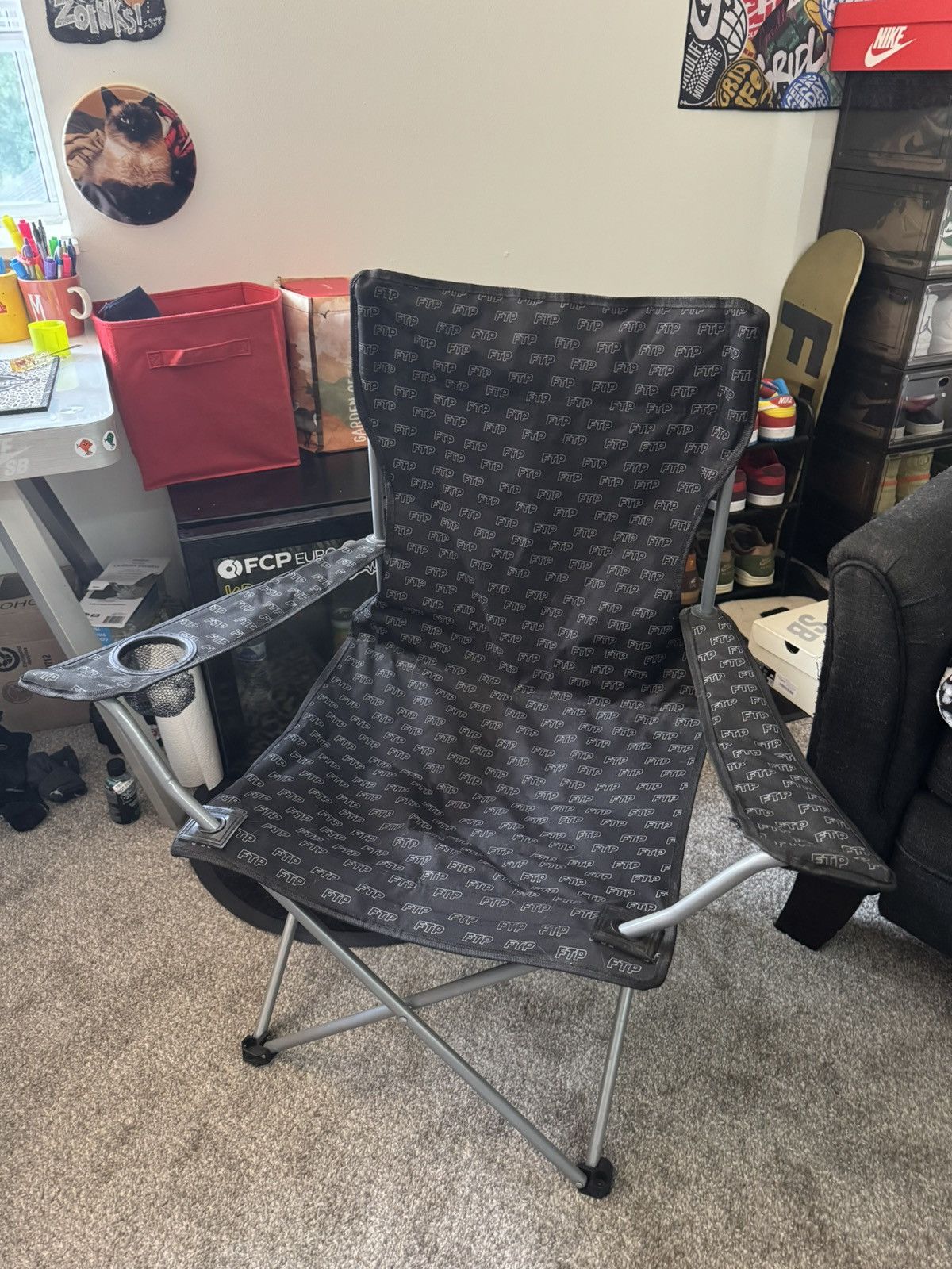 Fuck The Population FTP Camping Chair Size ONE SIZE - 3 Thumbnail