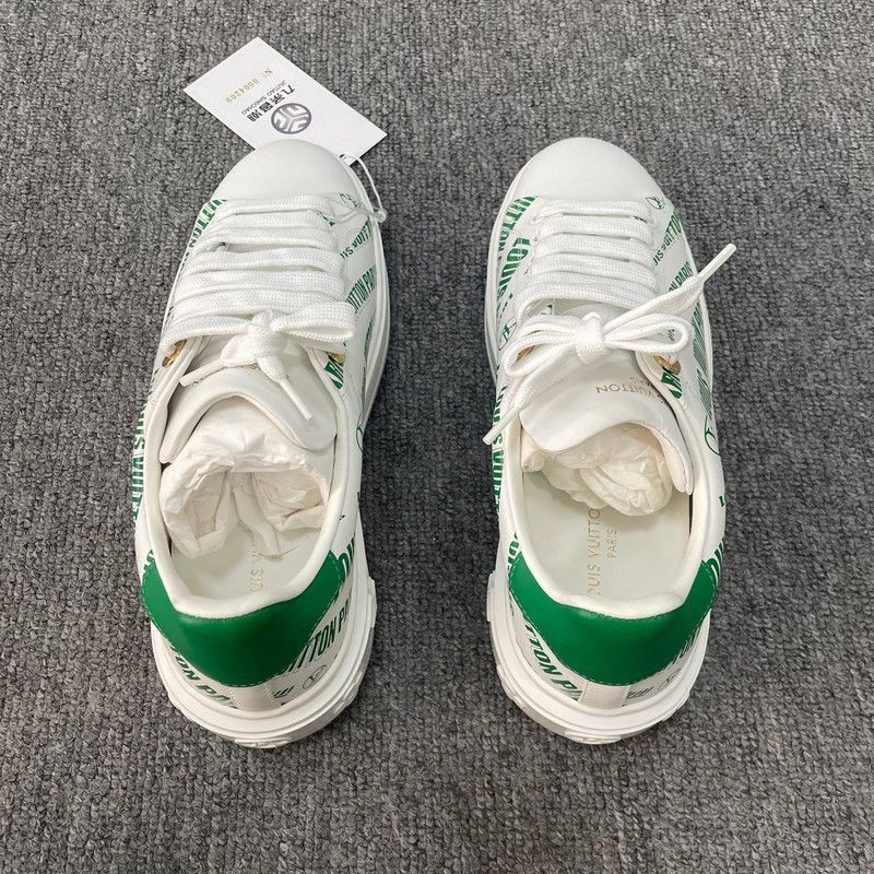 Louis Vuitton Louis Vuitton Time Out Stylish Low-Top Sneakers Size US 8 / IT 38 - 3 Thumbnail