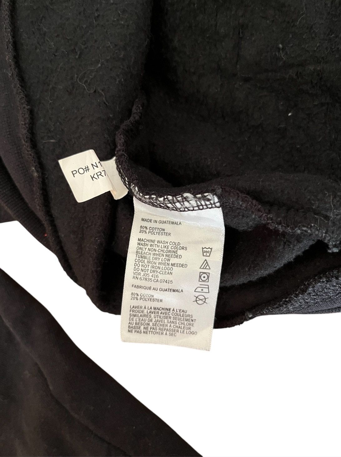 Nautica Nautica Zip Vintage Black Hoodie Size US M / EU 48-50 / 2 - 10 Thumbnail