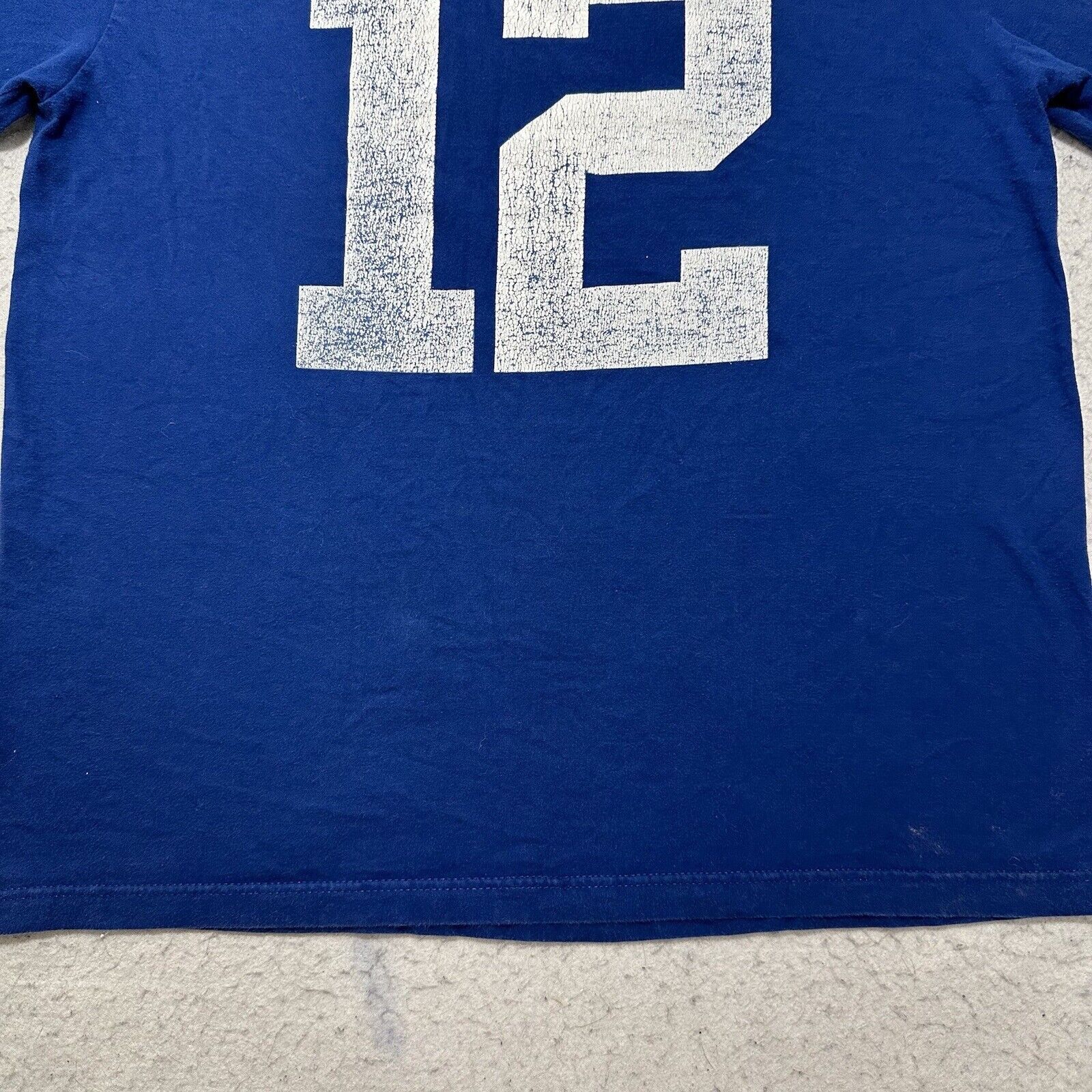 Nike Nike Indianapolis Colts XL #12 Luck Graphic T Shirt Blue NFL Size US XL / EU 56 / 4 - 11 Thumbnail
