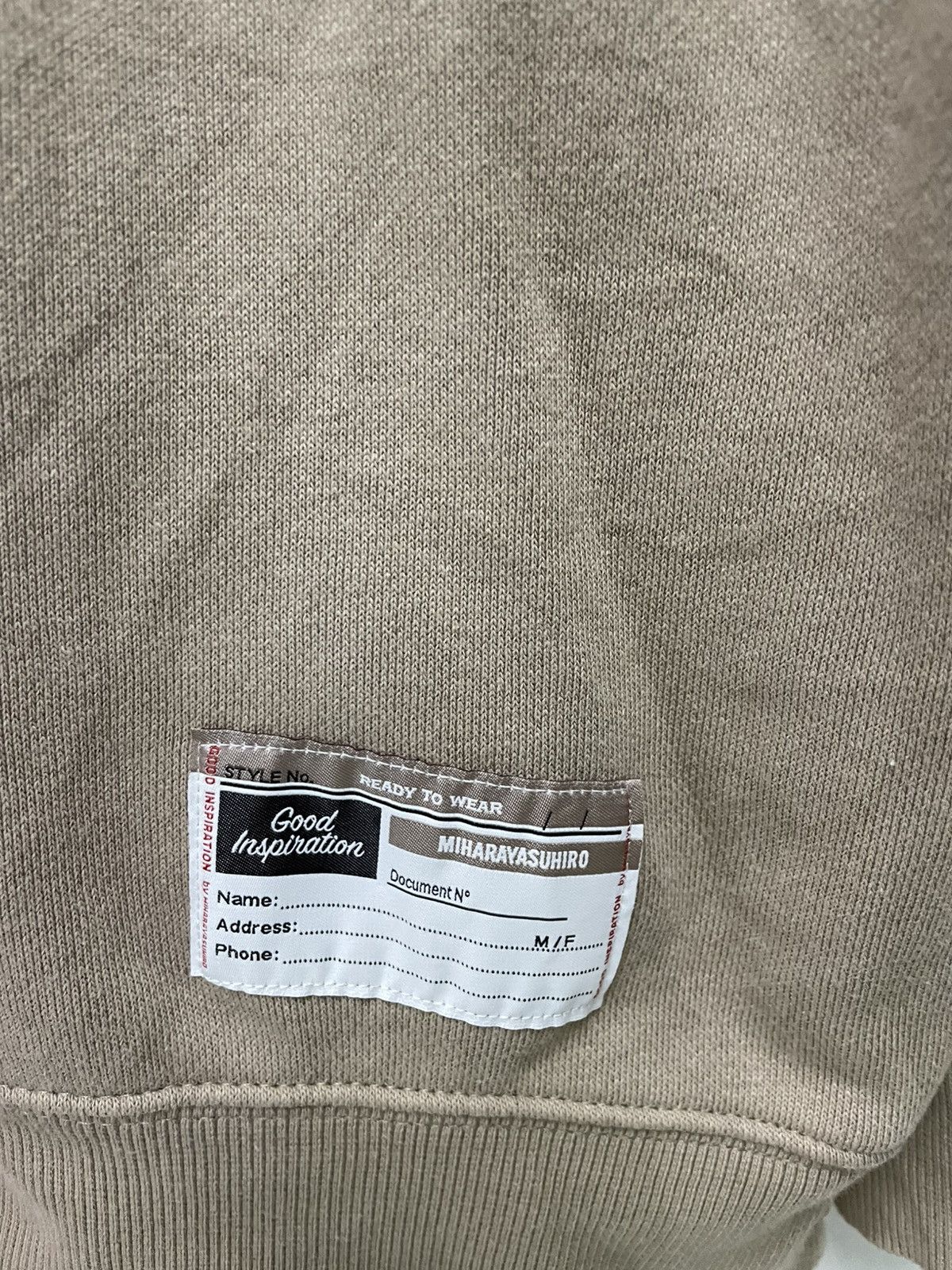 Maison MIHARA YASUHIRO Vintage Miharayasuhiro x Gu Sweatshirt Size US L / EU 52-54 / 3 - 6 Thumbnail