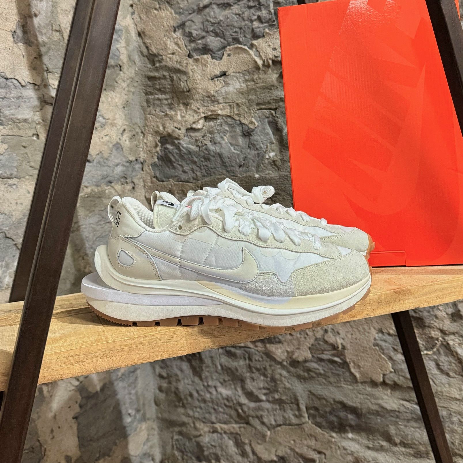 Nike × Sacai Nike x Sacai Vaporwaffle White Sail Sneakers Size US 9.5 / EU 42-43 - 1 Thumbnail