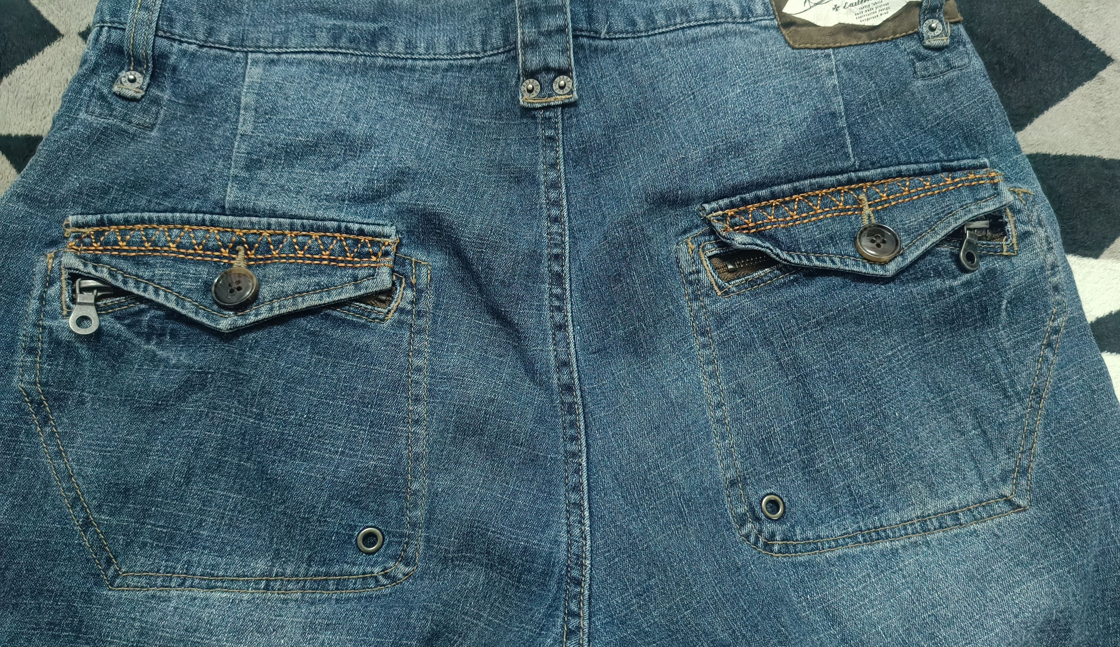 Japanese Brand 🔥🔥Rare Vintage PPFM Eastern Rock Bondage Jeans Size 34" / US 12 / IT 48 - 11 Thumbnail