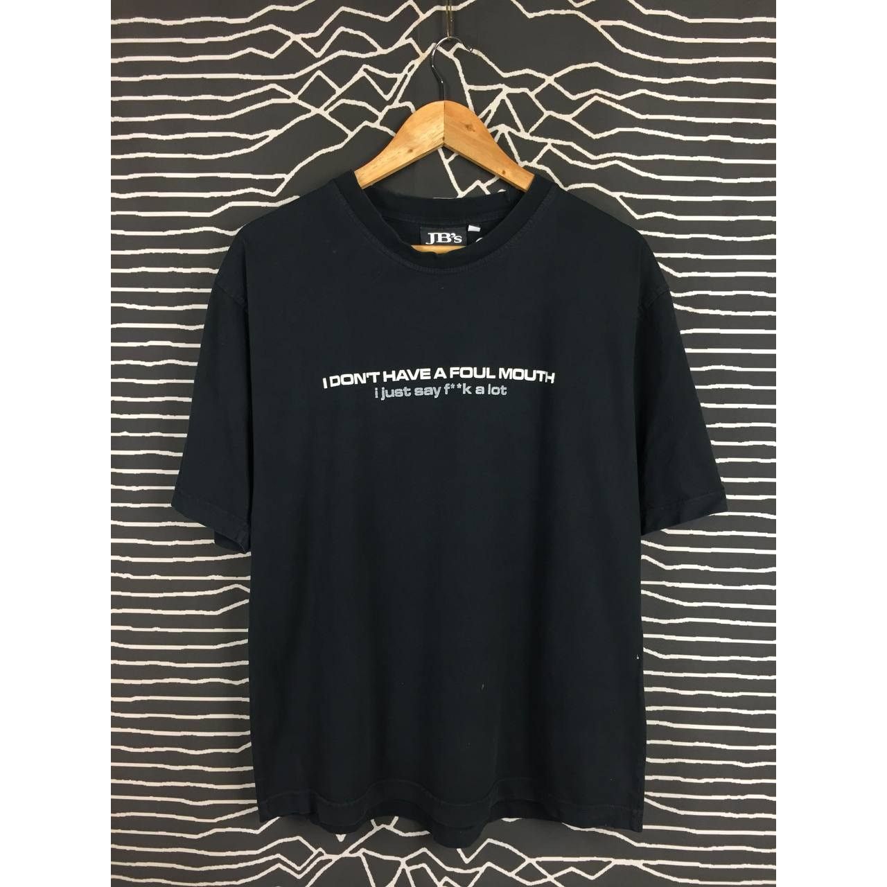 Vintage Vtg I Don't Have A Foul Mouth Vulgar Tee Size US M / EU 48-50 / 2 - 1 Thumbnail