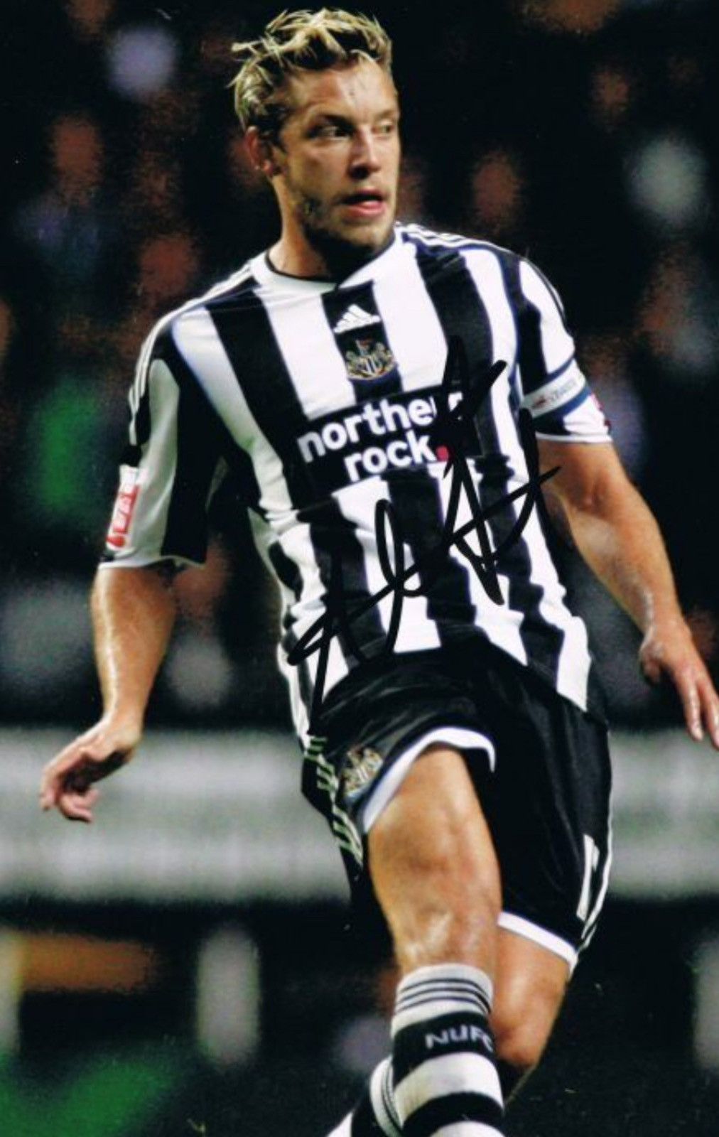 Adidas Newcastle United 09/10 home shirt #17 smith Size US M / EU 48-50 / 2 - 9 Thumbnail