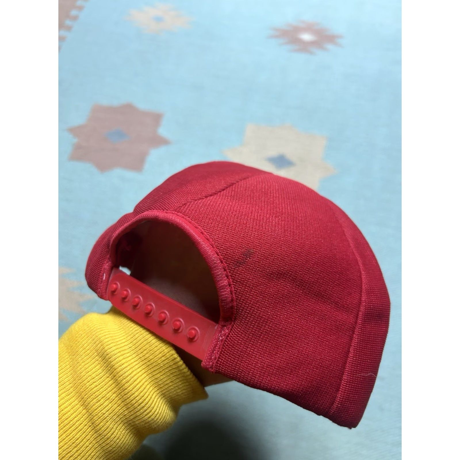 Vintage VINTAGE 80s SnapBack Hat Cap Premarc Concrete Construction USA Made Full Foam Red Adjustable Men USA SnapBack Hat Size ONE SIZE - 5 Thumbnail