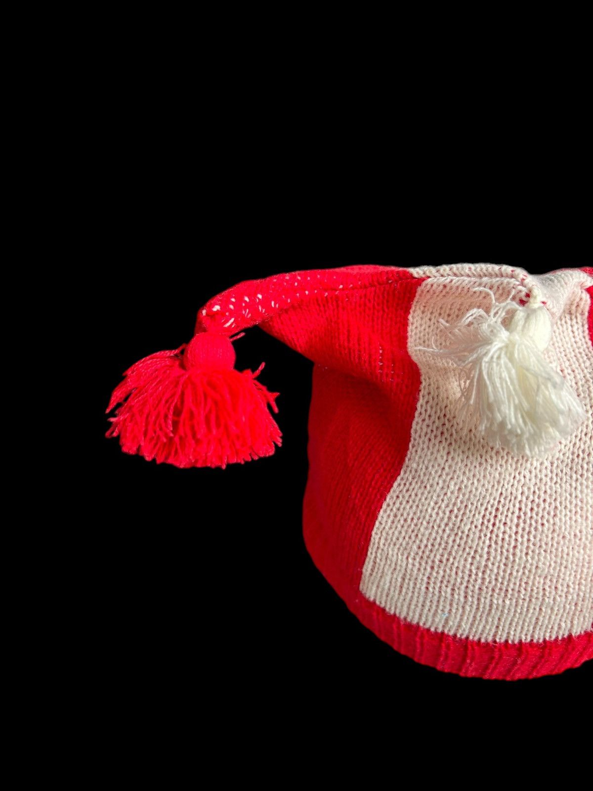 Japanese Brand × Kapital × Vintage Devil Horn Bunny Vintage Red Knitt Beanie Hats Rare☠️ Size ONE SIZE - 6 Thumbnail