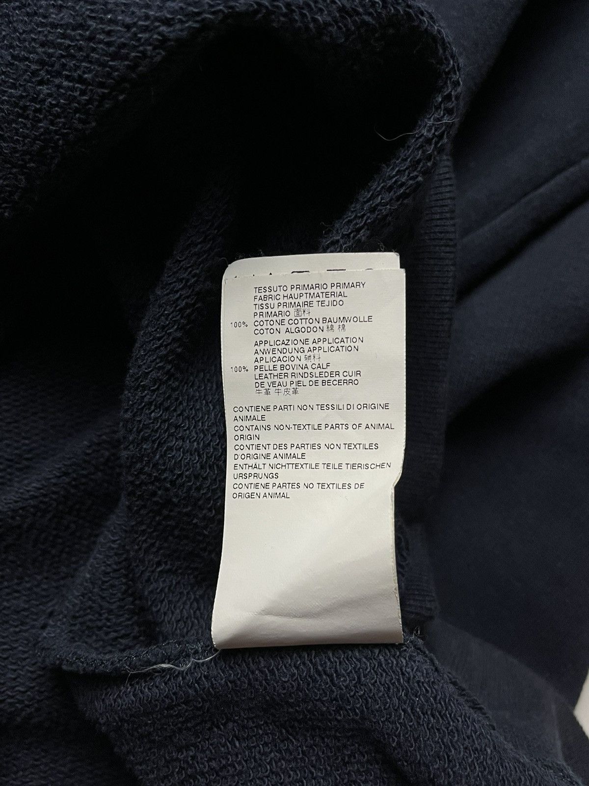 Maison Margiela Maison Margiela AW15 Crewneck Sweatshirt Suede Elbow Patch Size US M / EU 48-50 / 2 - 14 Thumbnail