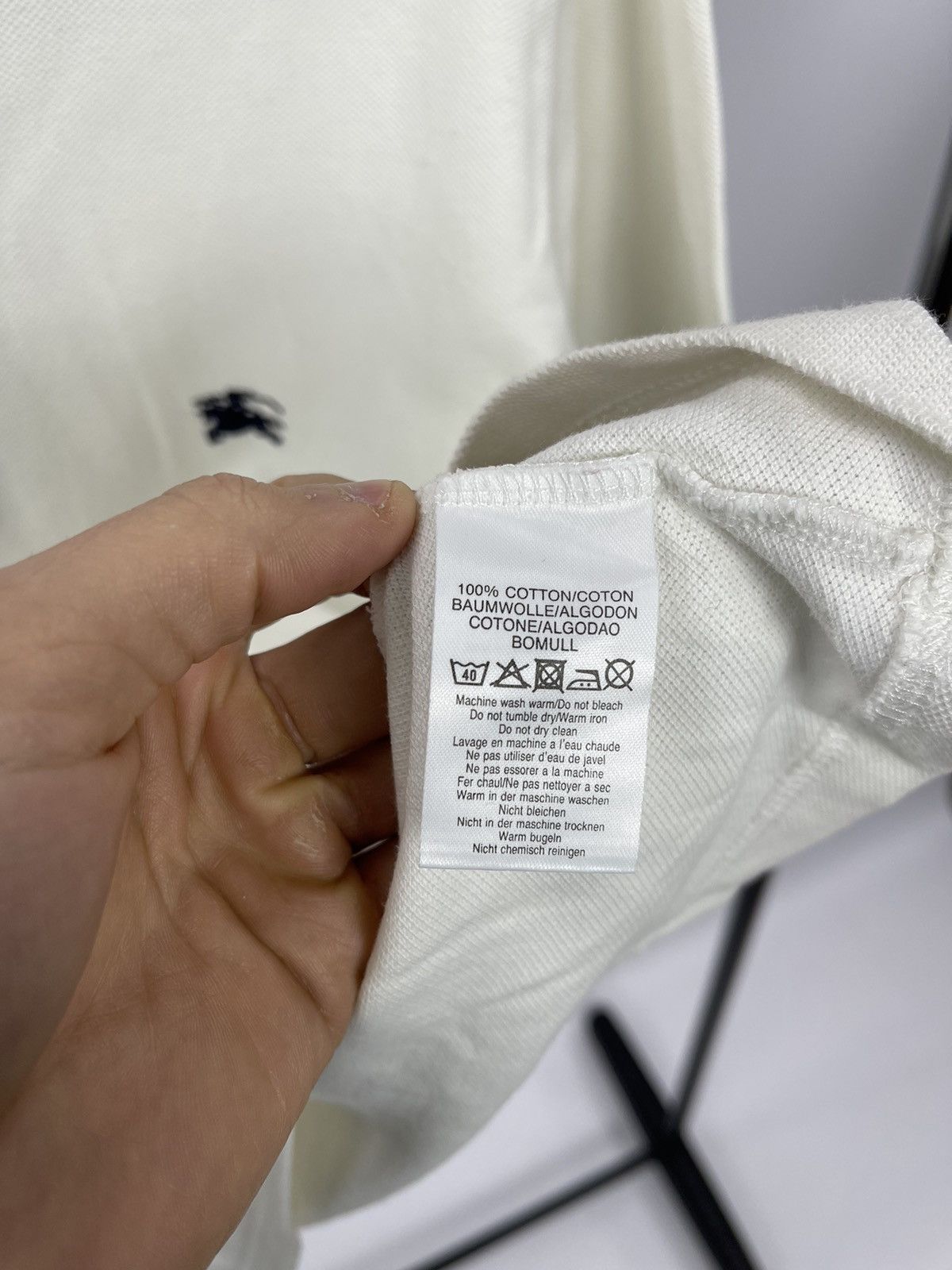 Burberry Burberry’s London Polo Size M Women’s Vintage 90s White Size M / US 6-8 / IT 42-44 - 7 Thumbnail