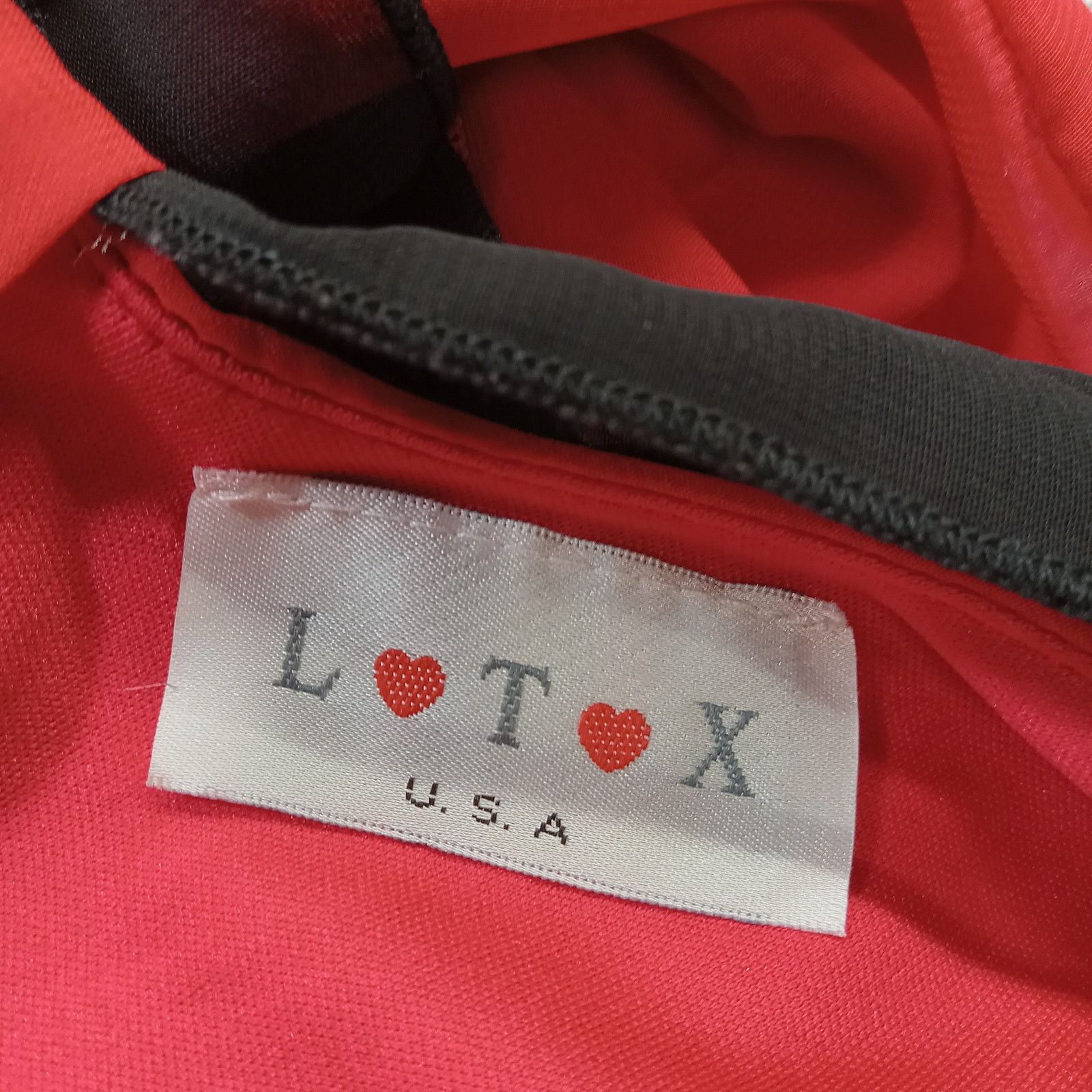 & Other Stories LTX USA Sheer Dress S Women's Red Bow Lined Size S / US 4 / IT 40 - 5 Thumbnail