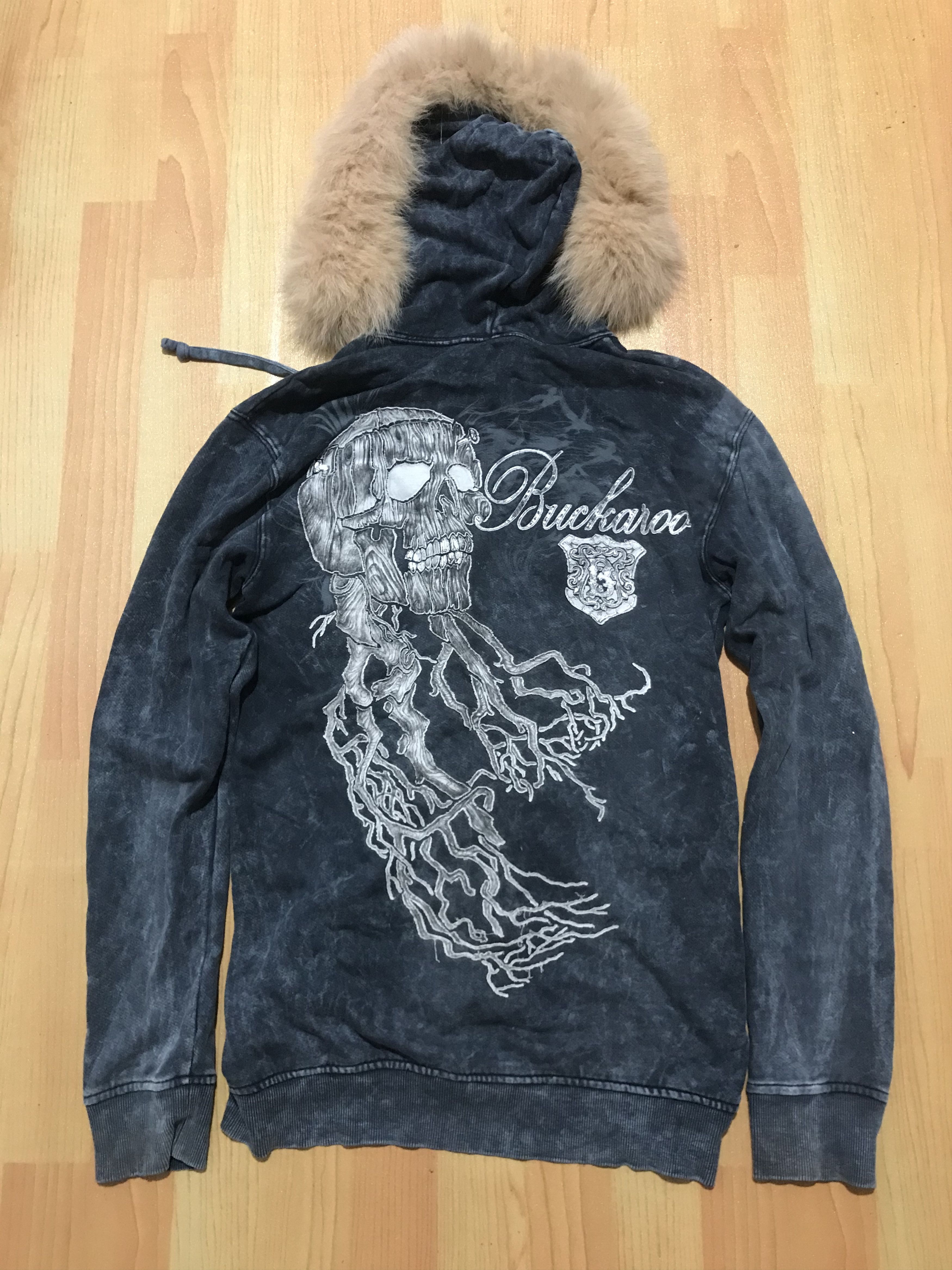 Other Buckaroo skeleton washed fur hoodie lgb styled Size US L / EU 52-54 / 3 - 2 Thumbnail