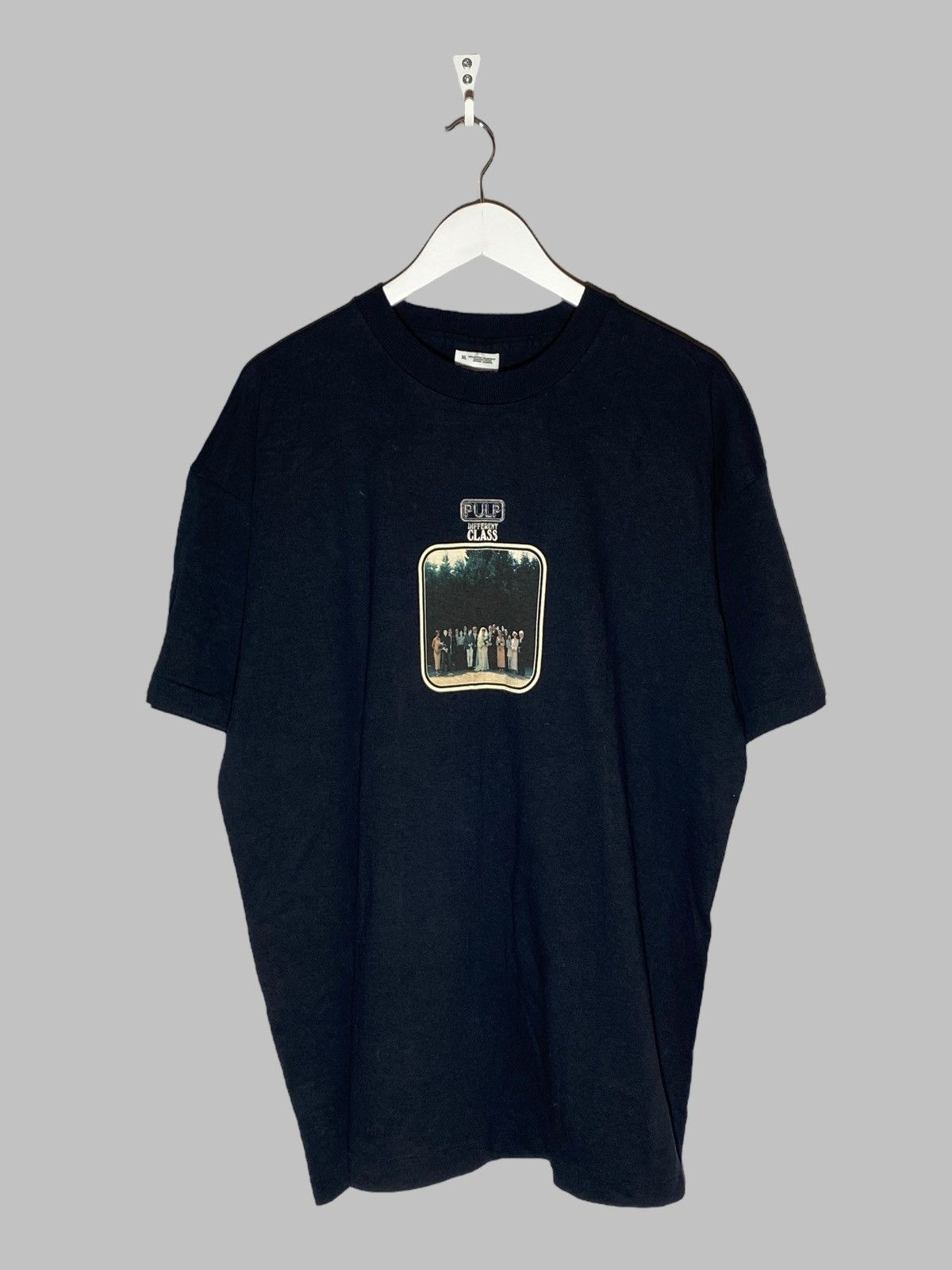 Band Tees PULP Different Class Britpop Band Jarvis Cocker Album Shirt Size US XL / EU 56 / 4 - 1 Thumbnail