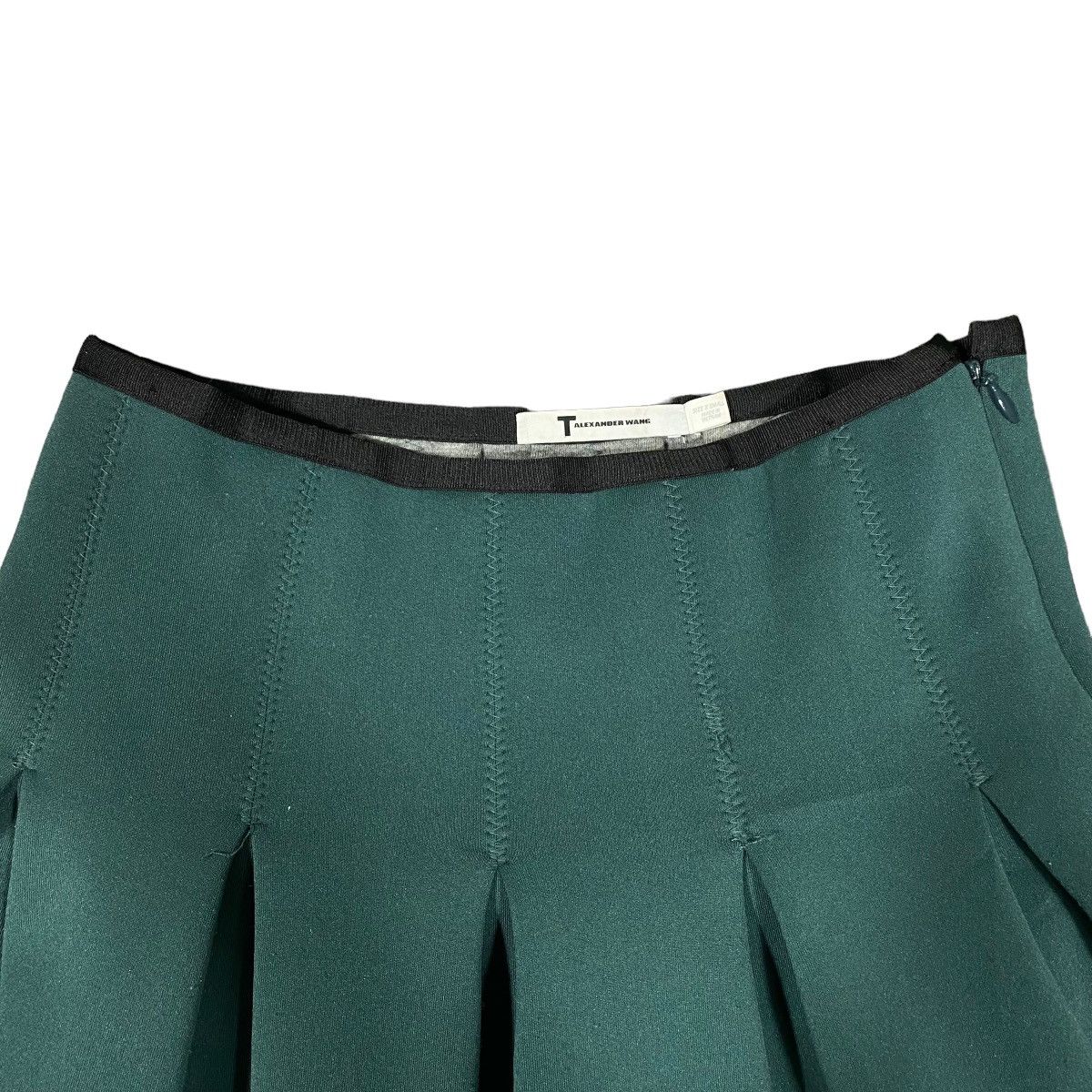 Alexander Wang × Designer Alexander Wang Mini Skirt XS Size Green Colour Size 23" - 4 Thumbnail